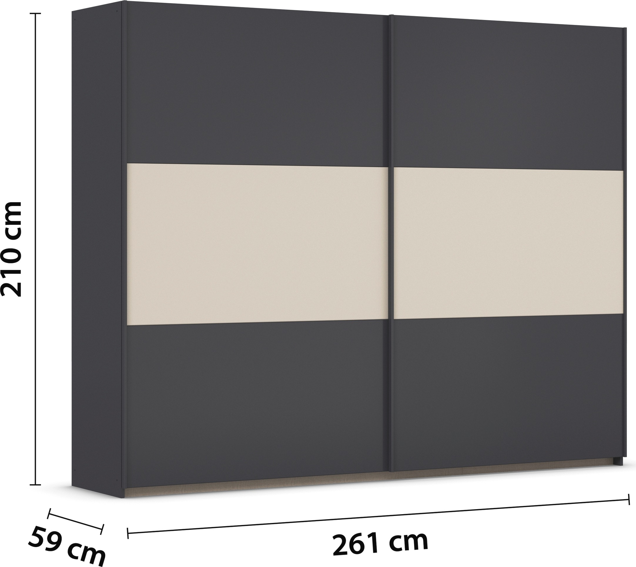rauch Schwebetürenschrank »Kleiderschrank Schrank Garderobe Garderobenschrank Wäscheschrank NEO«, (in 3 verschiedenen Ausstattungen BASIC/CLASSIC/PREMIUM), mit großzügigem Stauraum und vielfältigen Farbkombinationen