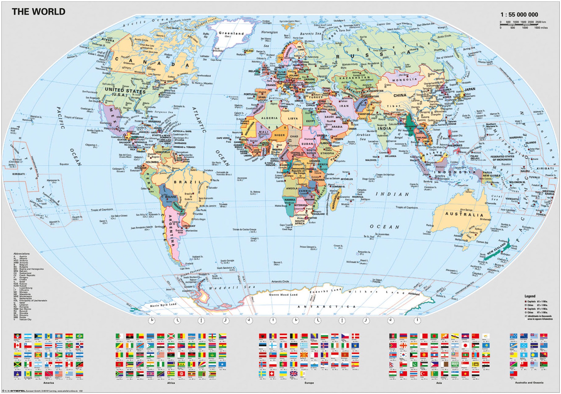 Ravensburger Puzzle »Politische Weltkarte«, Made in Germany