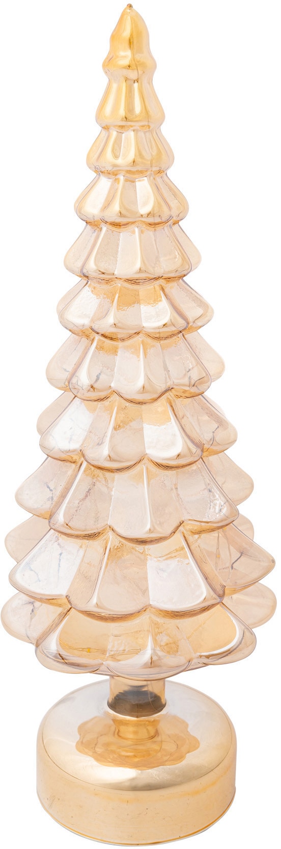 Baum Glas, Weihnachtsdeko«, mit cm bestellen 33 »Tanne, Creativ aus 12 LED light online ca. LEDs, Höhe