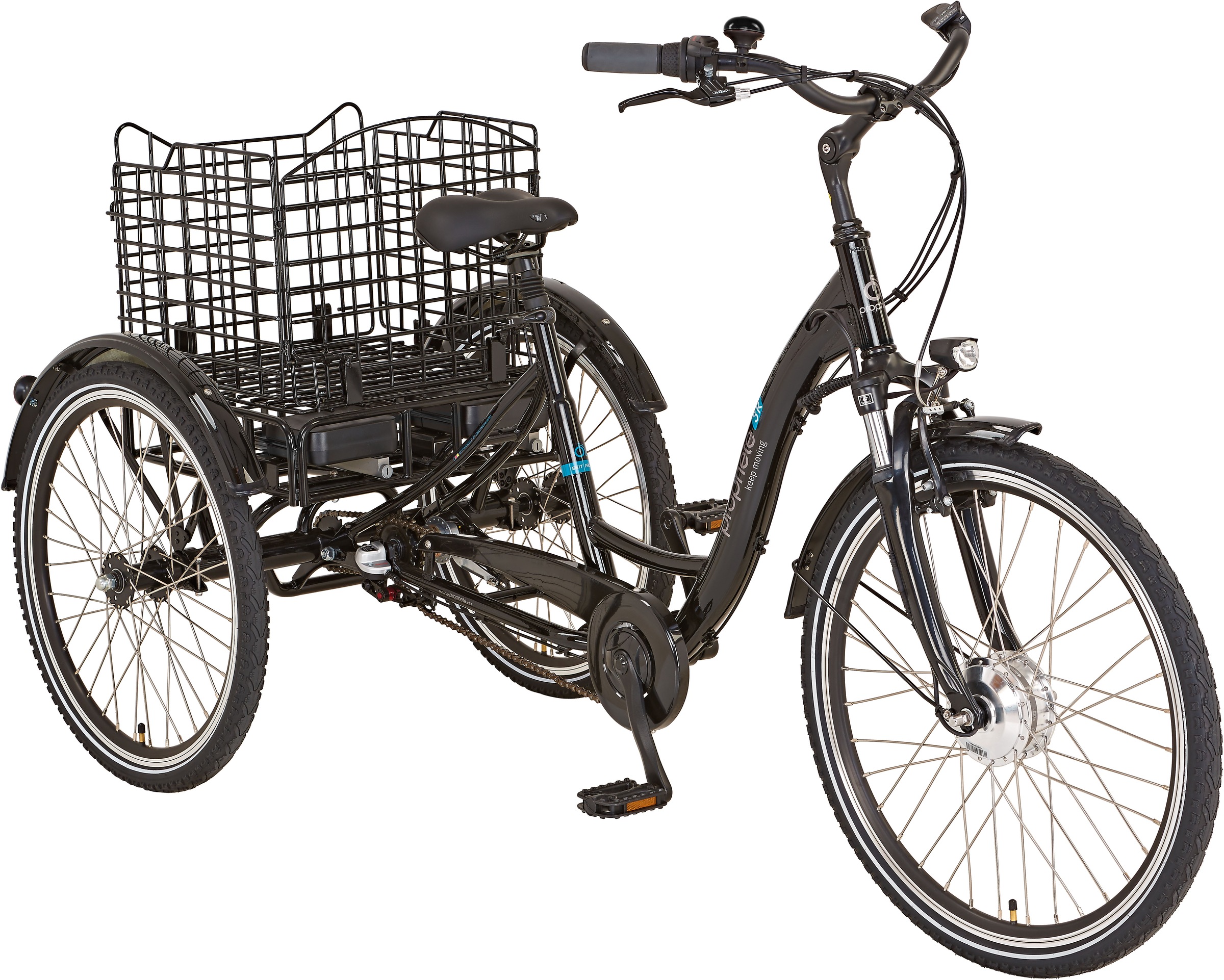 Prophete E-Bike »CARGO 3R«, 3 Gang, Shimano, Nexus, Frontmotor 250 W, Pedelec