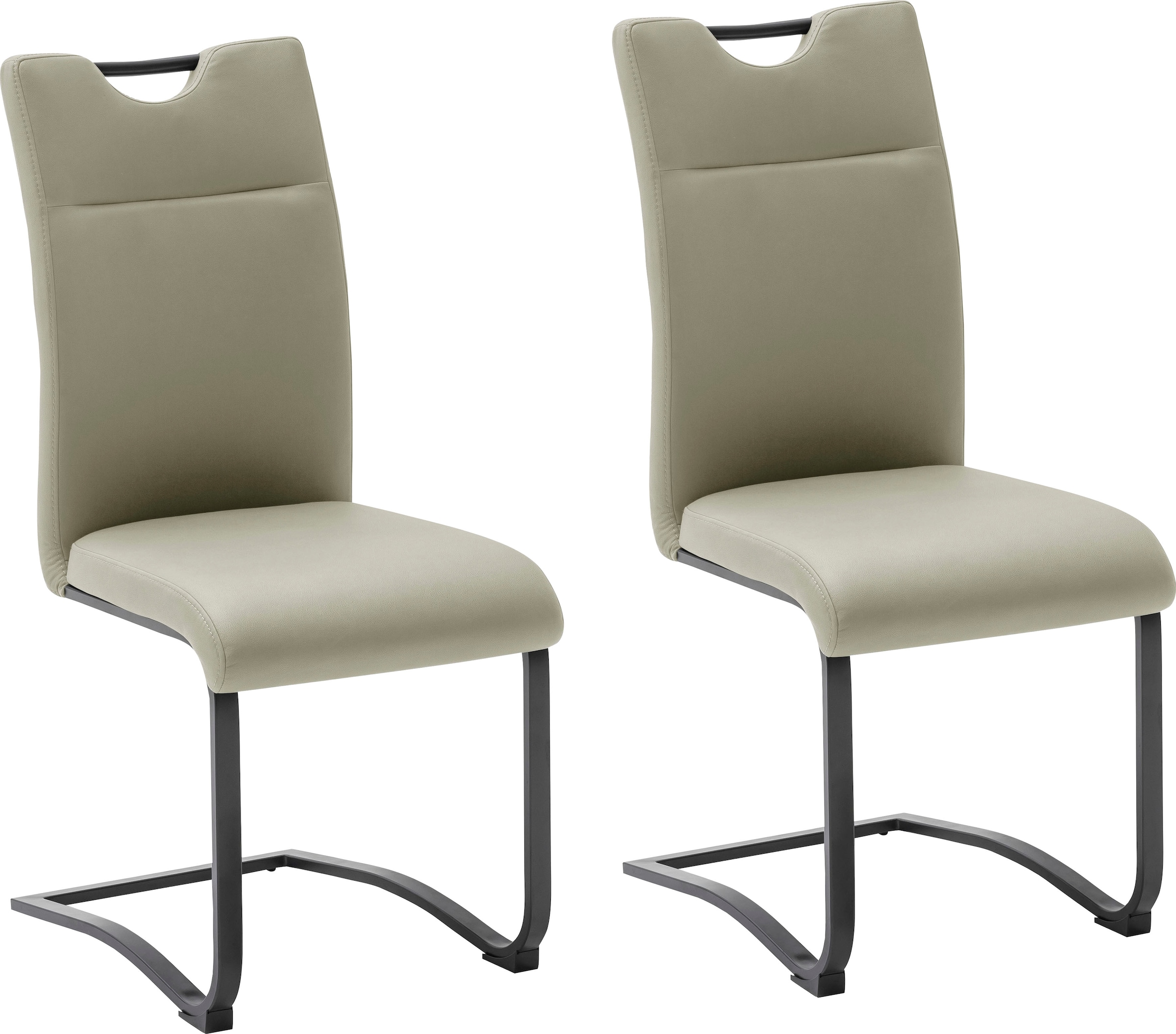 MCA furniture Esszimmerstuhl »Zapara«, kaufen Griffloch Mikrofaserbezug, belastbar auf kg 120 mit Raten bis