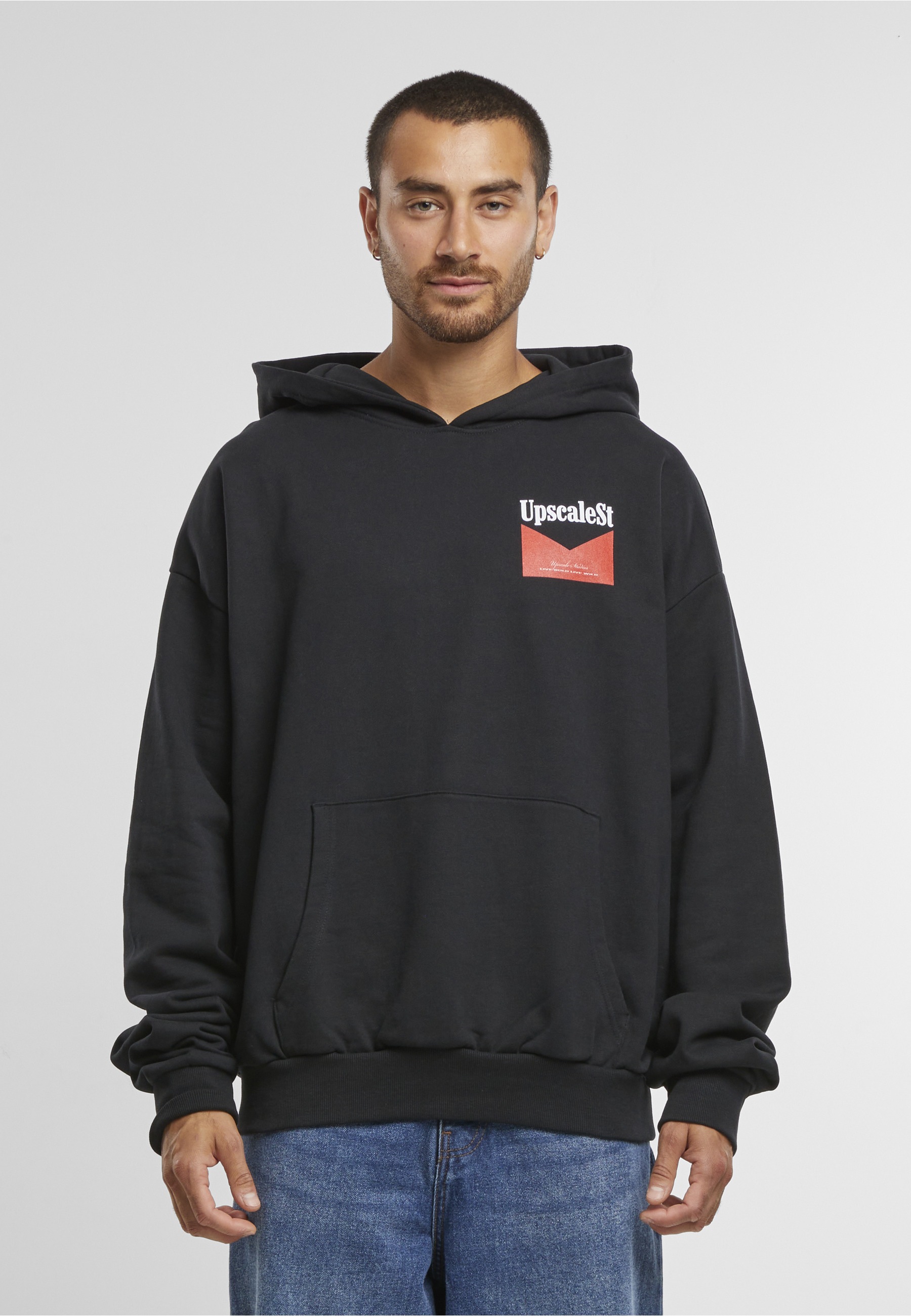 Upscale by Mister Tee Kapuzenpullover »Upscale by Mister Tee Live Bold Oversize Hoody« 1 Stk.