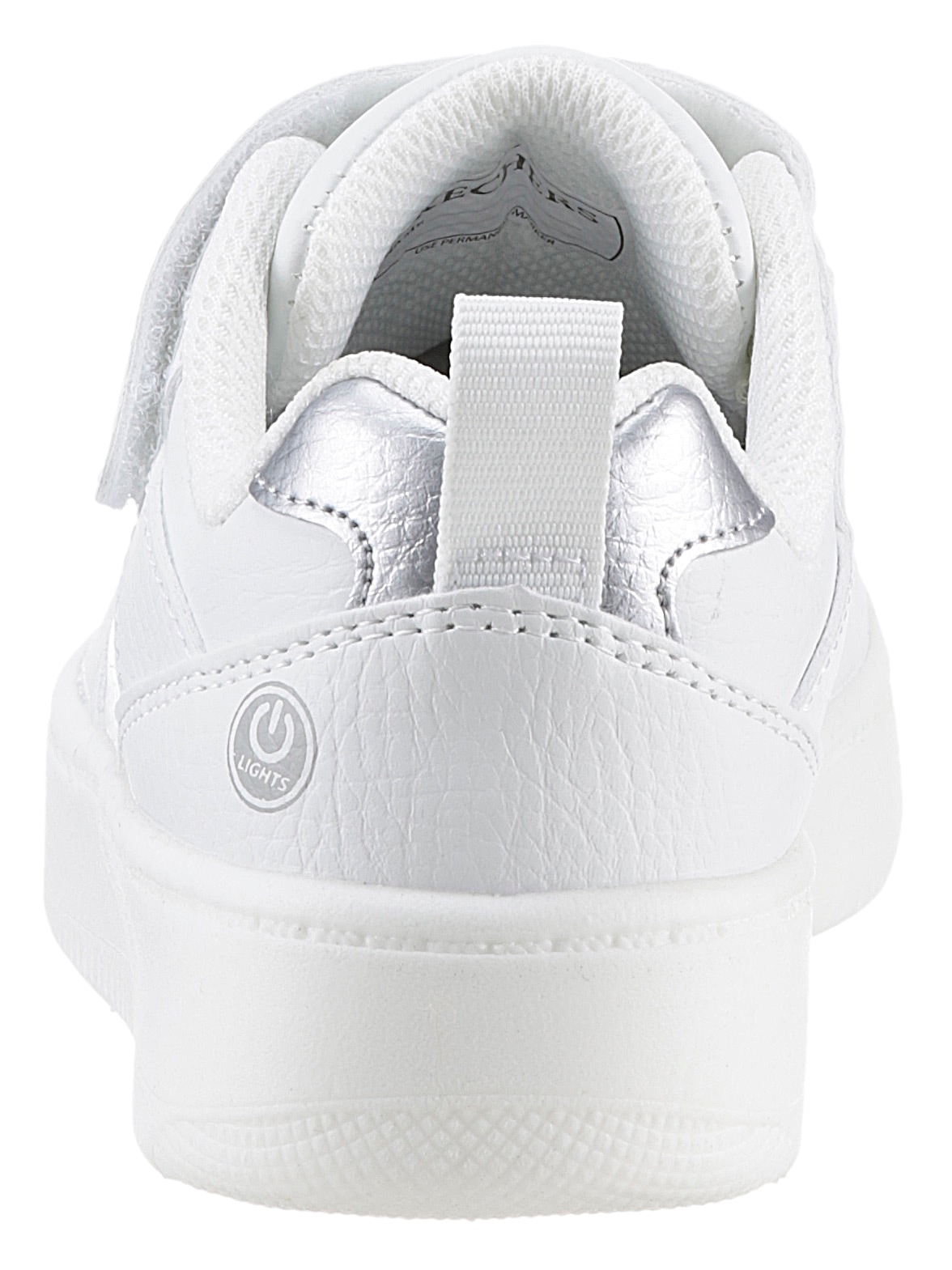 Skechers Sneaker »Blinkschuh SPORT COURT 92- SHOW MADDOX«, Schnürschuh mit Blinkfunktion, Größenschablone zum Download