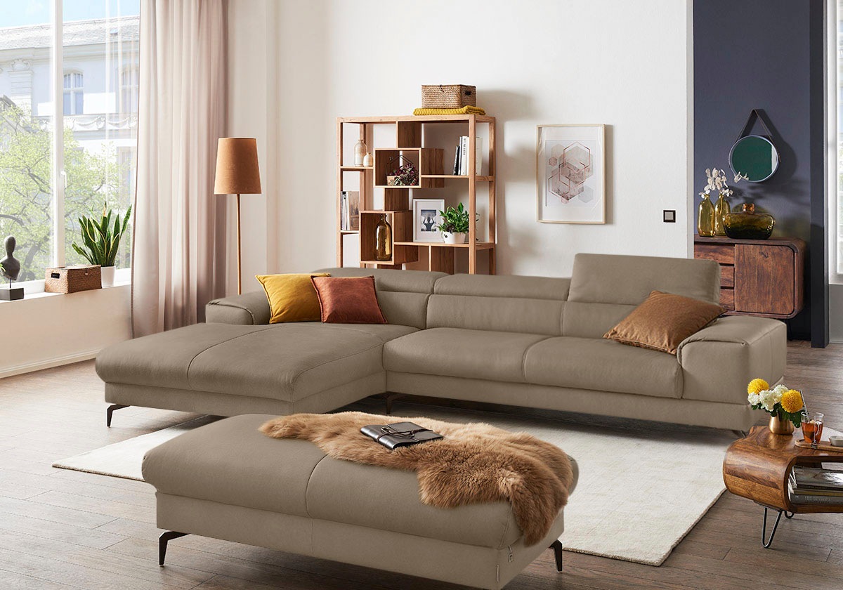 W.SCHILLIG Ecksofa »piedroo, Designsofa mit tollem Sitzkomfort, bequem und günstig online kaufen