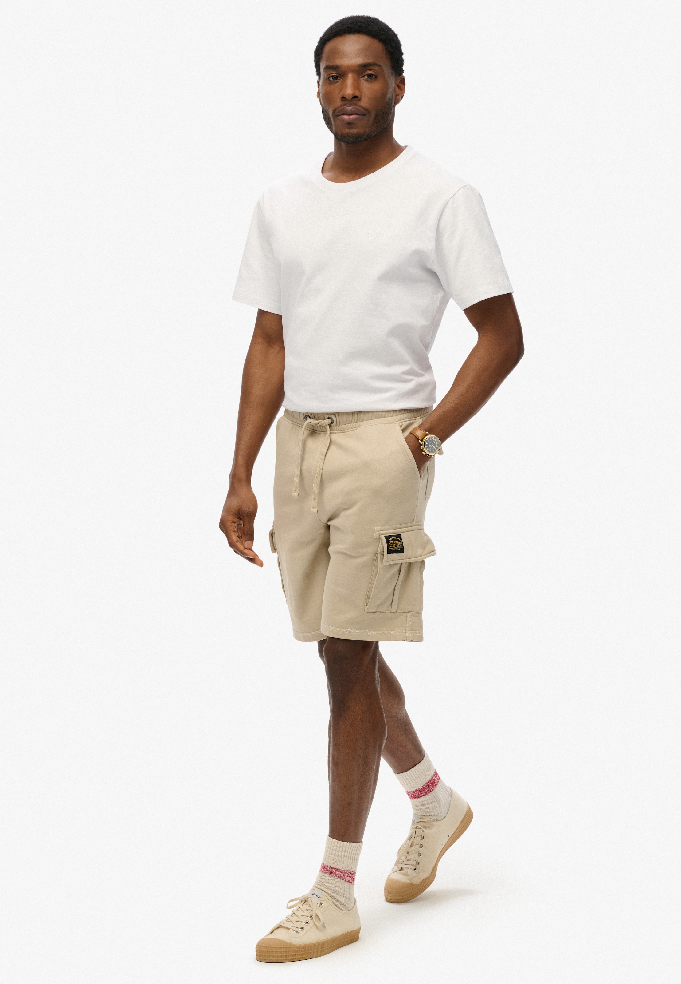 Superdry Cargoshorts »SD-CONTRAST STITCH CARGO SHORT«