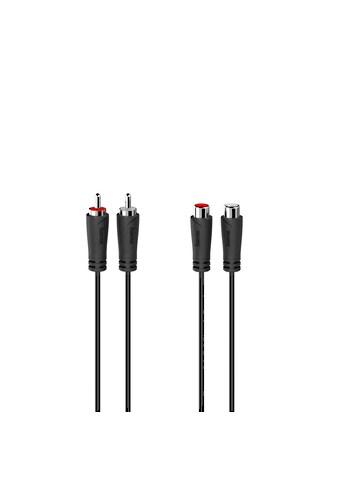 Hama Audio-Kabel »Cinch-Kabel 5m«, Cinch, Cinch, 500 cm, 2 Cinch-Stecker 2 Cinch-Kuppl. kaufen