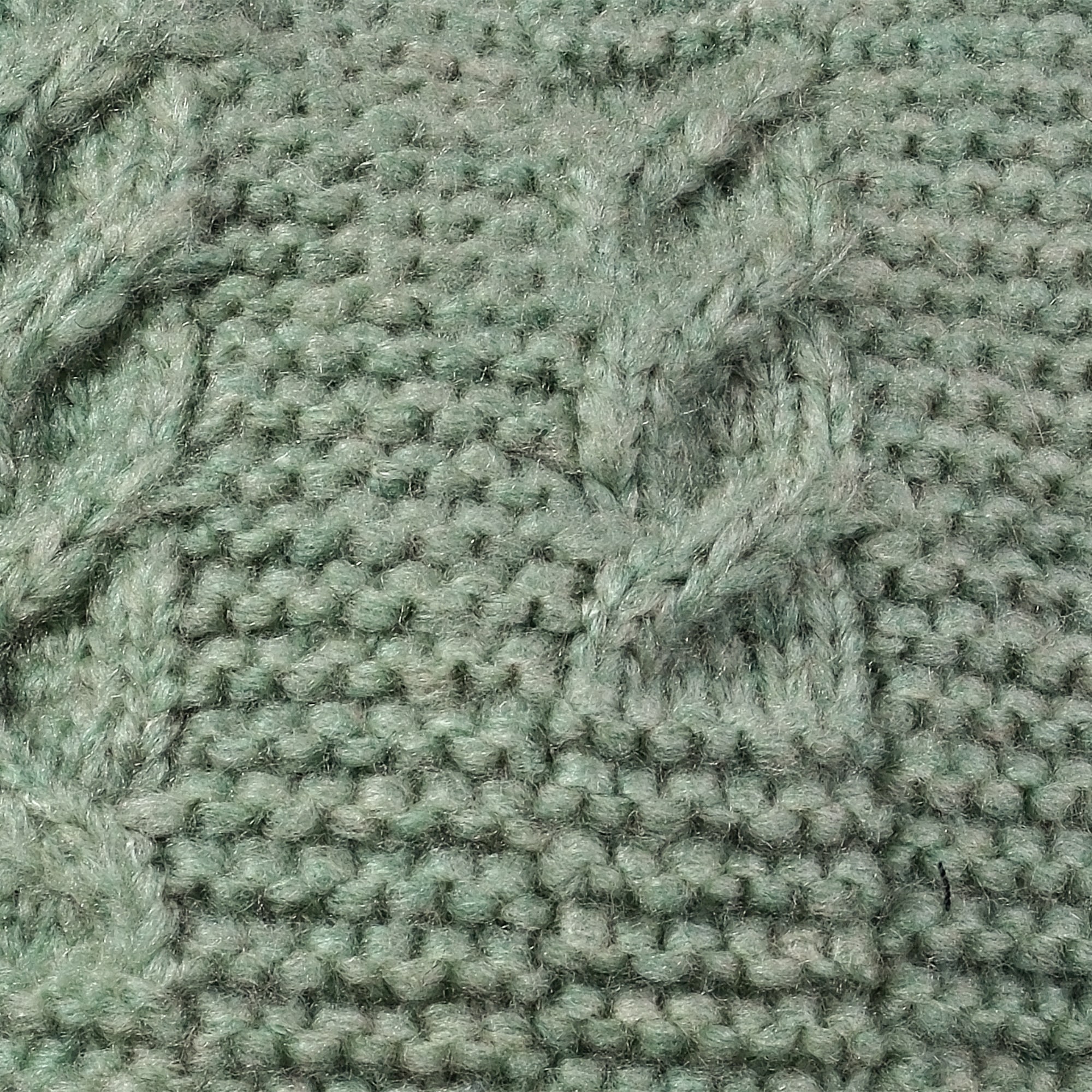 MAXIMO Strickmütze, angenehmer Materialmix, gefüttert, Bommel, breiter Umschlag