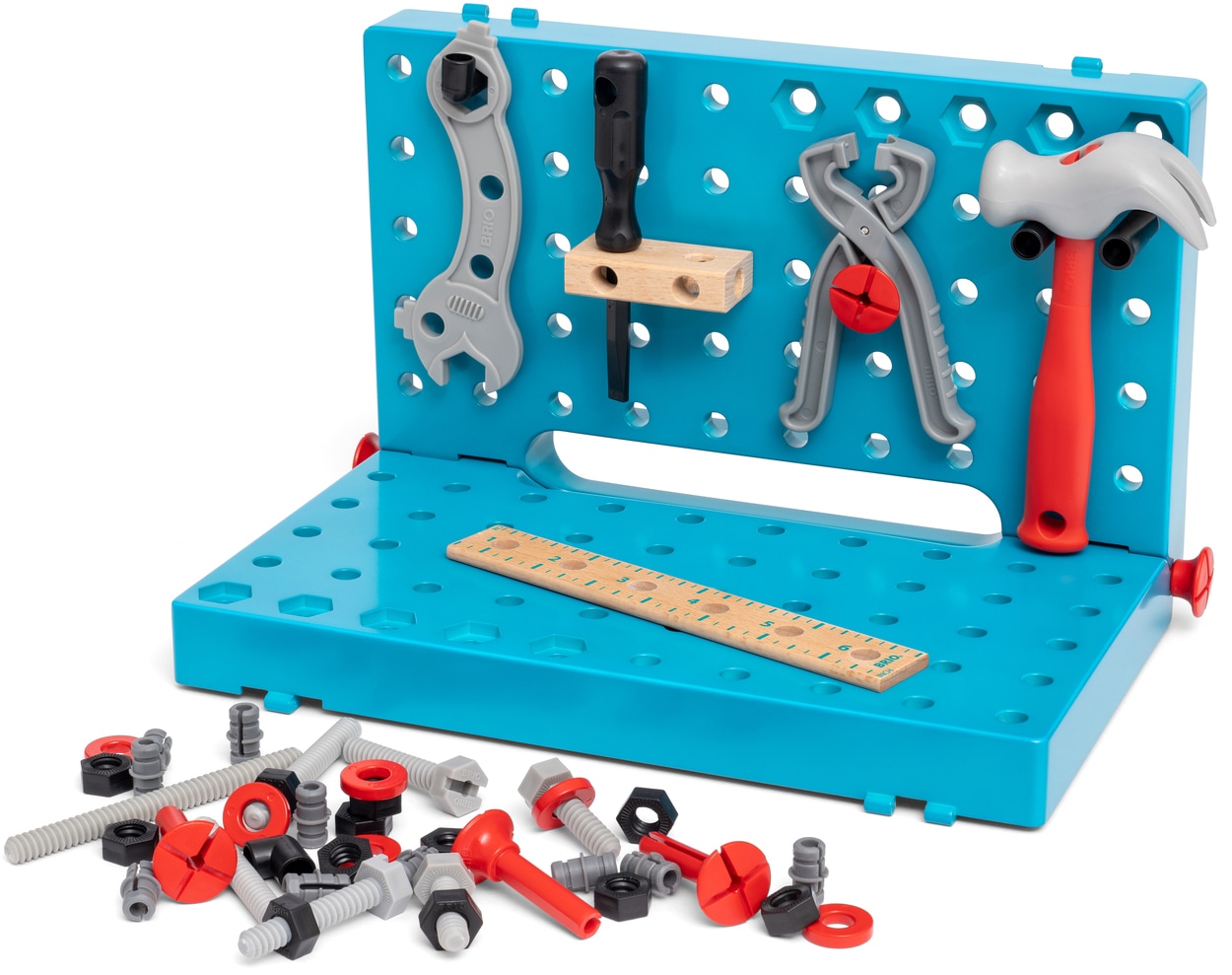 BRIO® Spielwerkzeug »Builder Werkbank-Koffer«, (Set), FSC®- schützt Wald - weltweit