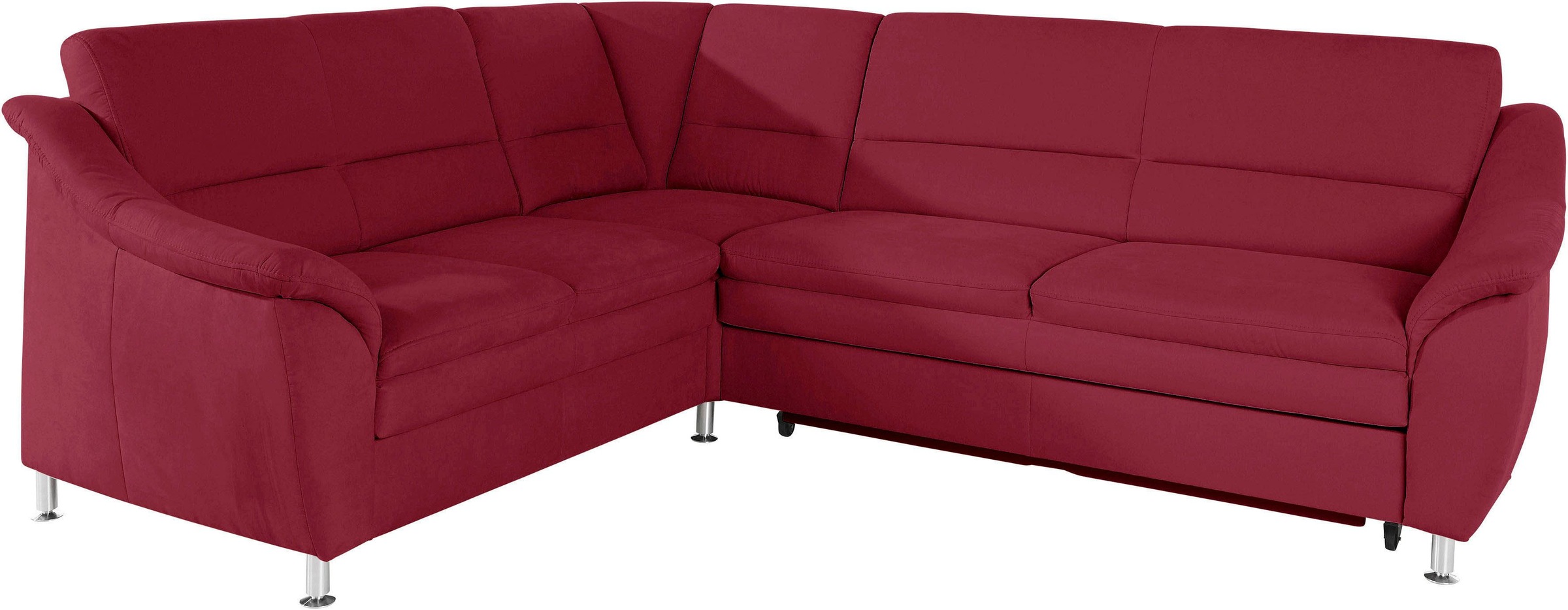Places of Style Ecksofa »Cardoso L-Form«, Federkern, wahlweise mit Bett, Sc günstig online kaufen