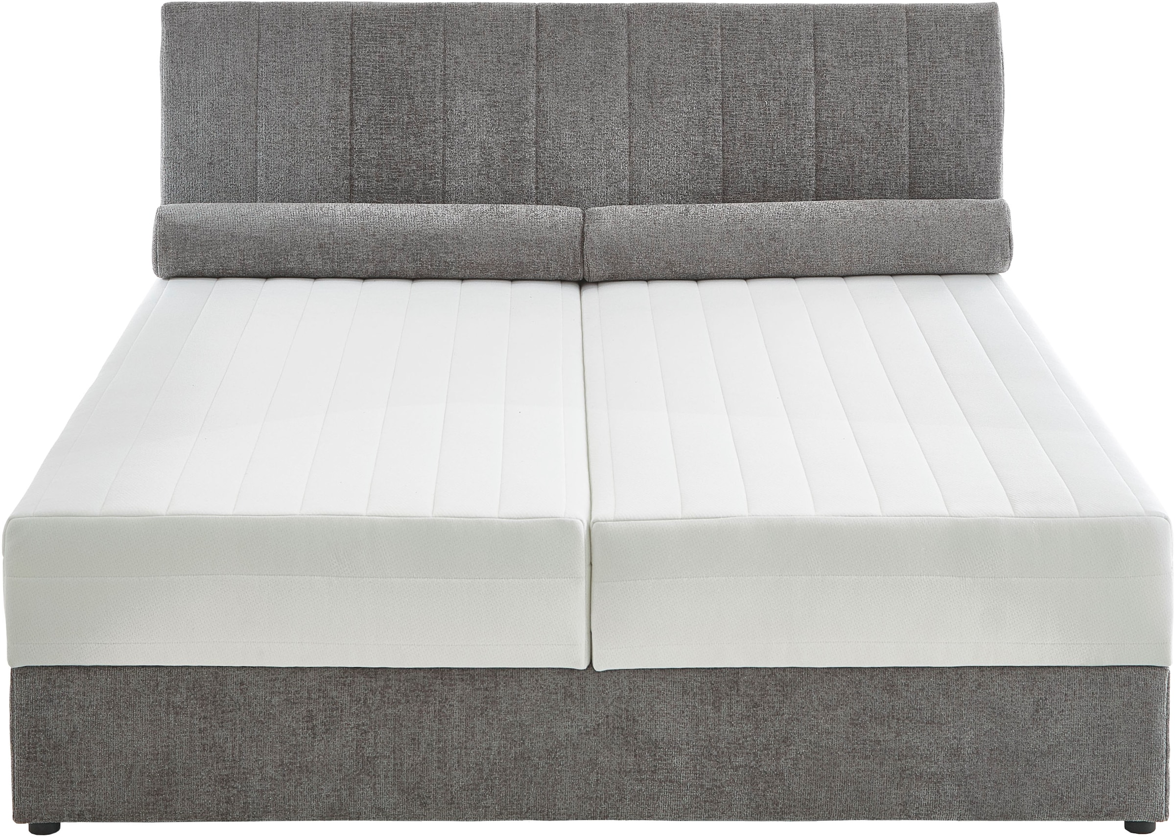 ATLANTIC home collection Boxbett »ALISIA«, mit Taschenfederkern, Bettkasten und Kissenrolle im Originalbezug