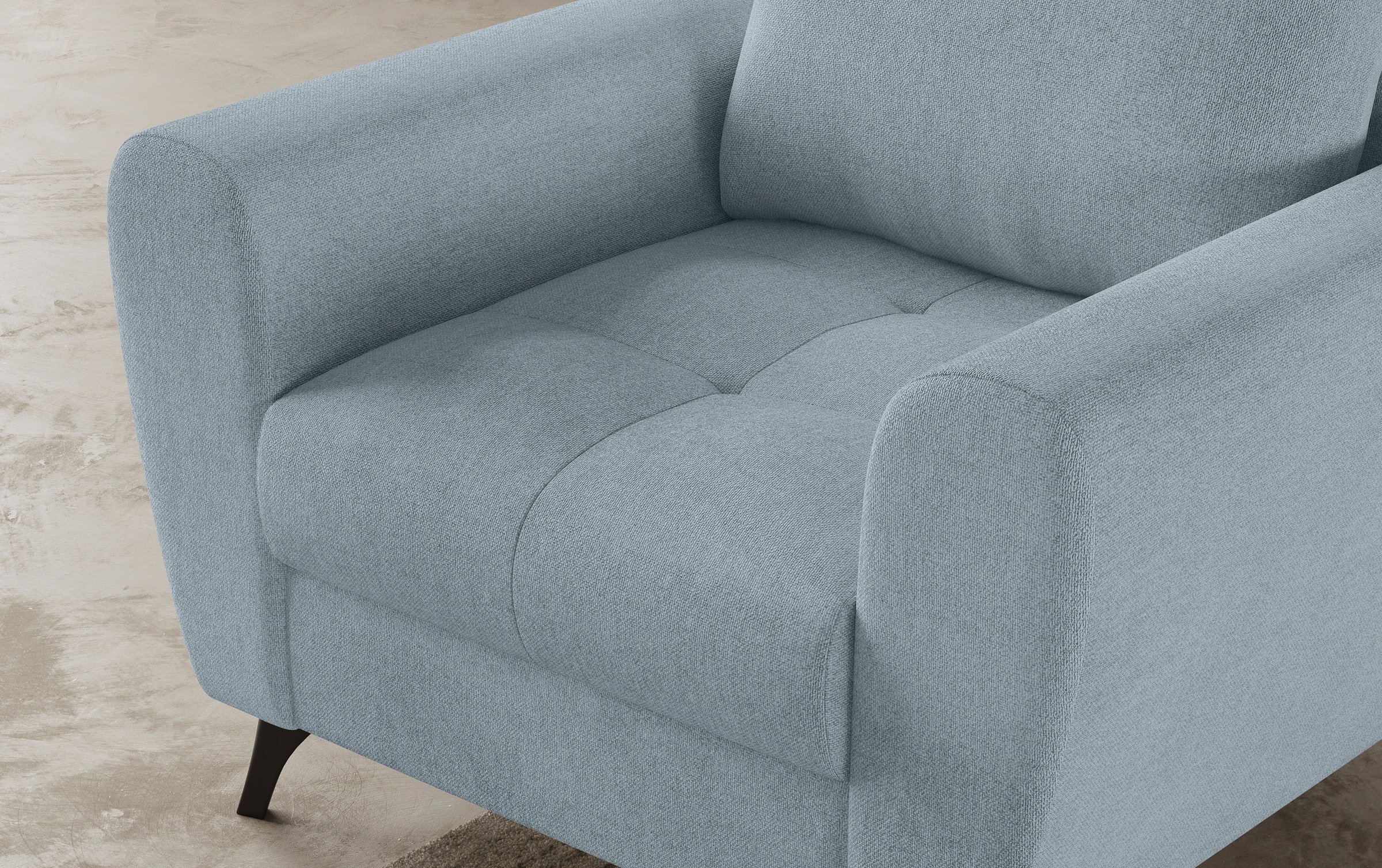 Mr. Couch Sessel »Blackburn II«, Passend zu der Garnitur, mit Kaltschaumpolsterung bis 140 kg belastbar