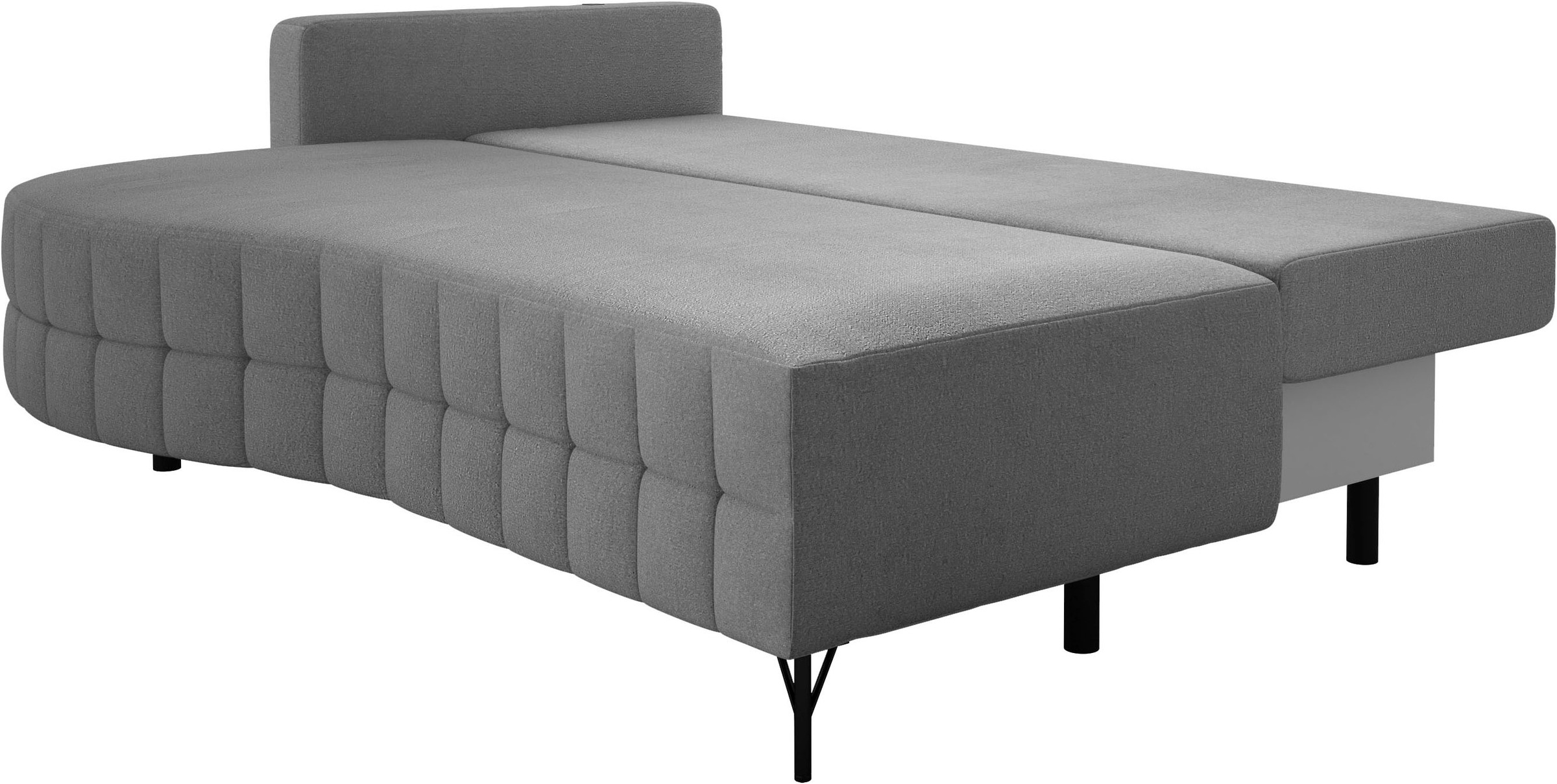 exxpo - sofa fashion Loungesofa »T wiggy Schlafsofa mit Bettfunktion und Bettkasten,« komfortabler Federkern, super Sitzkomfort, elegante Formensprache