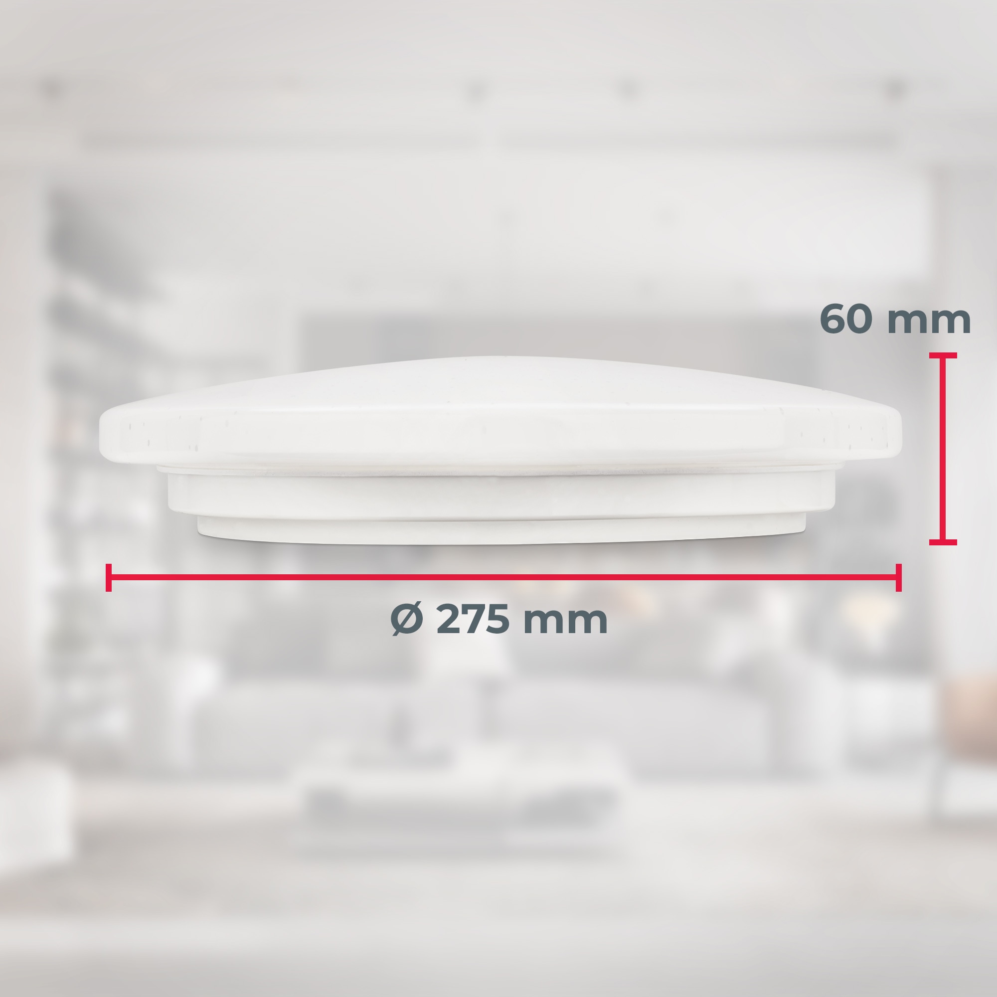 B.K.Licht LED Deckenleuchte »LED Bad Deckenleuchte IP44 mit Sternenhimmel«, 1 flammig, Leuchtmittel LED-Modul | LED fest integriert, inkl. 1 x LED-Platine 12W 1300lm 4000K IP44