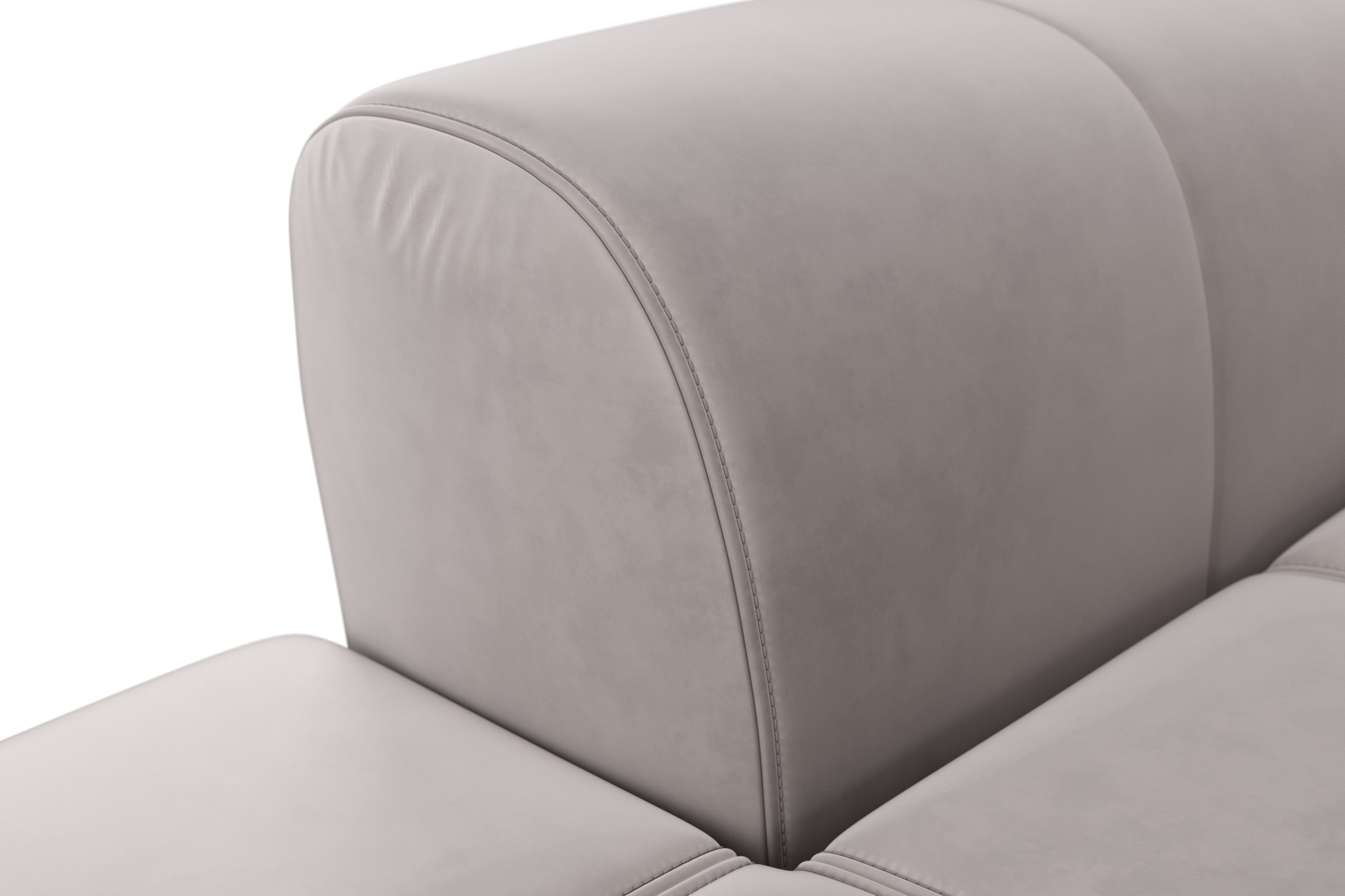 sit&more Wohnlandschaft »Bendigo U-Form«, inklusive Sitztiefenverstellung, Bodenfreiheit 12 cm, in 2 Fußfarben
