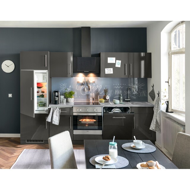 wiho Küchen Küchenzeile »Cali«, mit E-Geräten, Breite 280 cm online  bestellen