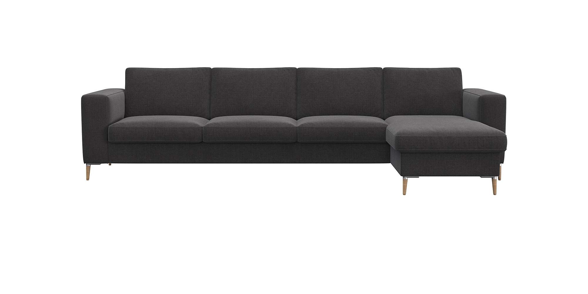 FLEXLUX Ecksofa "Fiore, super Sitzkomfort durch Kaltschaum im Sitz, L-Form" günstig online kaufen