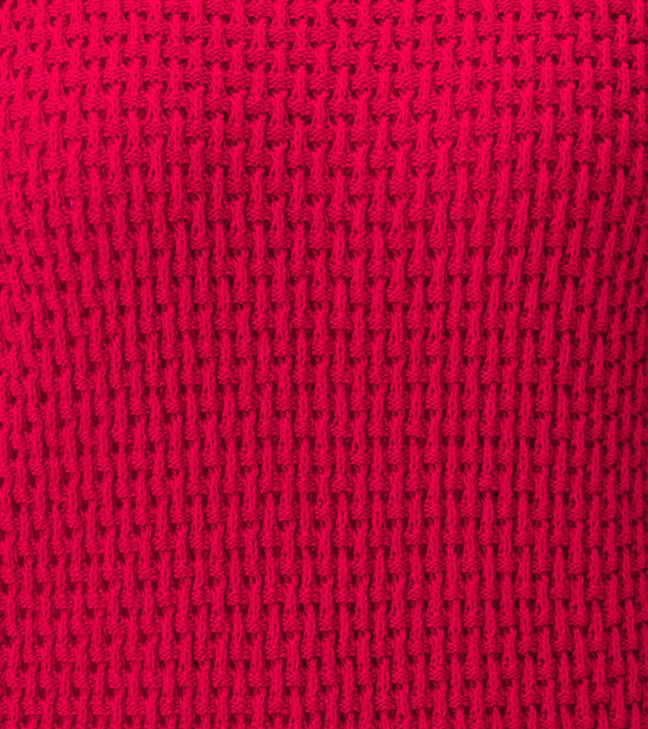 Aniston CASUAL Strickpullover, mit gewellten Bündchen am Saum und den langen Ärmeln - NEUE KOLLEKTION