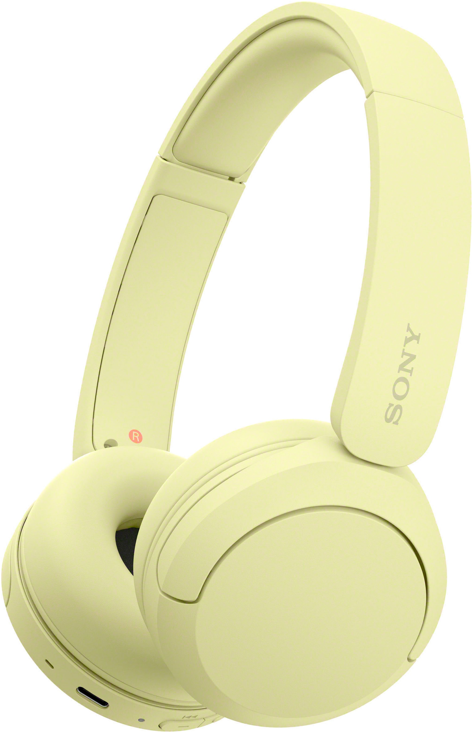 Sony Bluetooth-Kopfhörer »WHCH520«, Bluetooth, Noise-Cancelling-Active Noise Cancelling (ANC)-Freisprechfunktion-Rauschunterdrückung-Sprachsteuerung-kompatibel mit Siri, 200 Std. Max. Akkulaufzeit (Standby)
