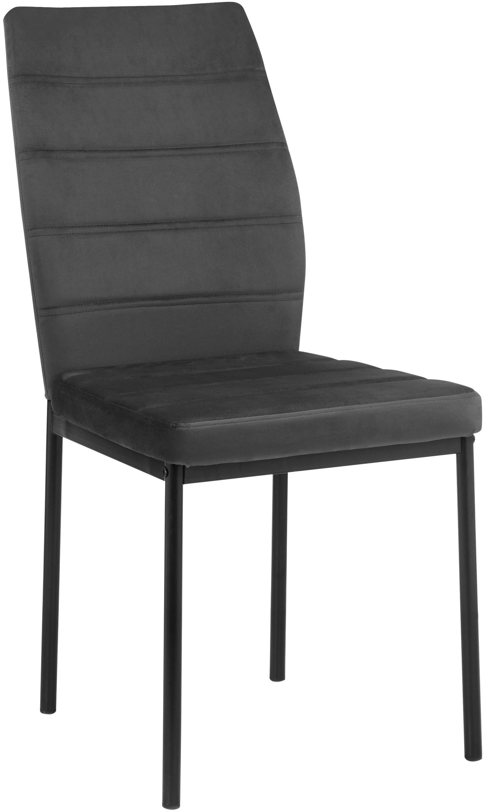 INOSIGN Esszimmerstuhl »CRESSWELLE«, (Set), 4 St., Samtvelours, Polsterstuh günstig online kaufen