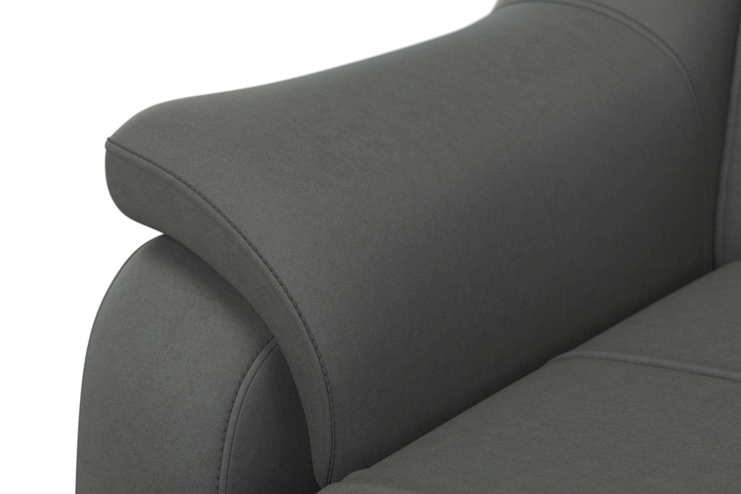 sit&more Ecksofa »Freetown L-Form«, inklusive Kopfteilverstellung und komfortablem Federkern