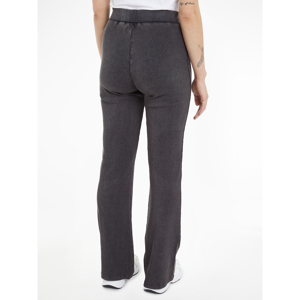 Calvin Klein Jeans Relaxhose »WASHED RIB WOVEN LABEL PANT«
