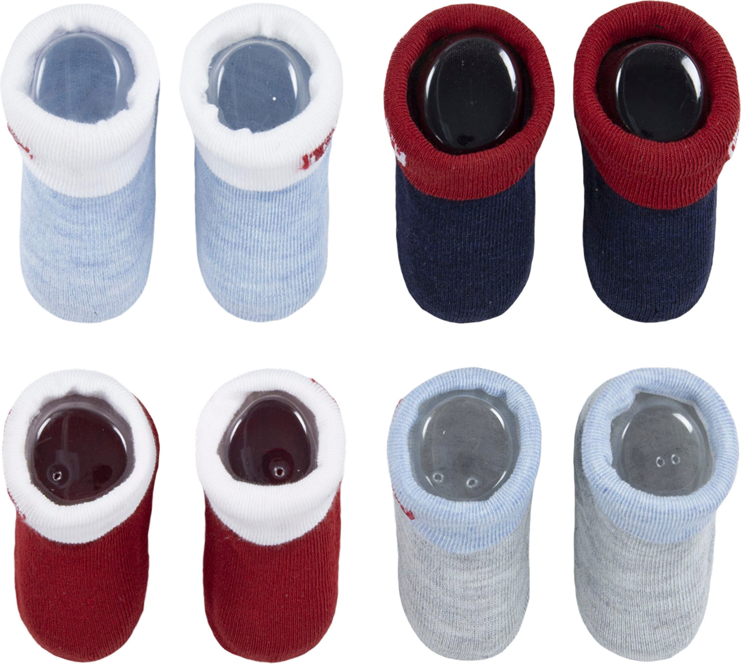 (3 Dots »Crocs Freizeitsocken Socks mit Ankle« Puff Knitt verziert Crocs Paar)
