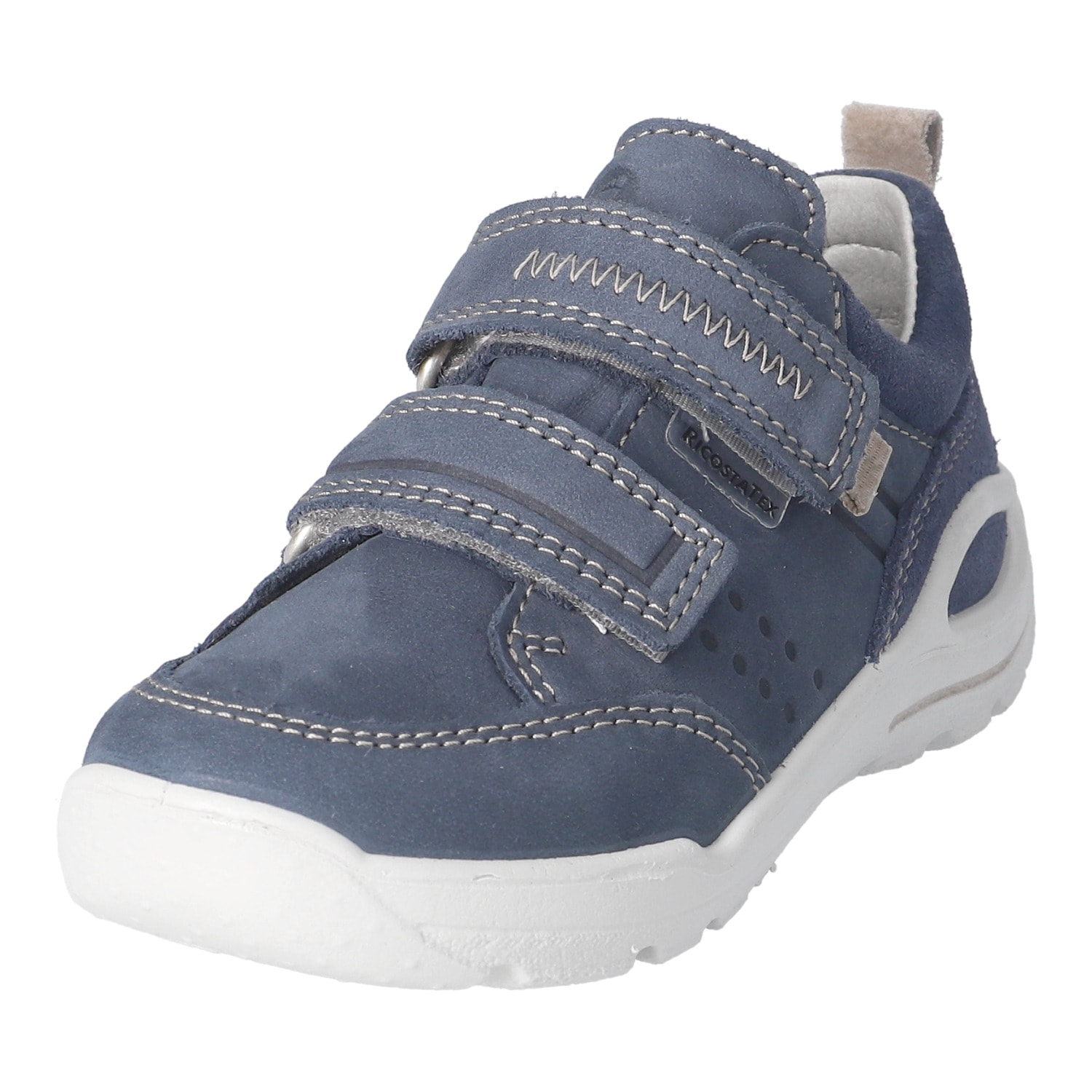 Ricosta Sneaker »June«  Halbschuh mit Klett, Größenschablone zum Download, WMS: weit