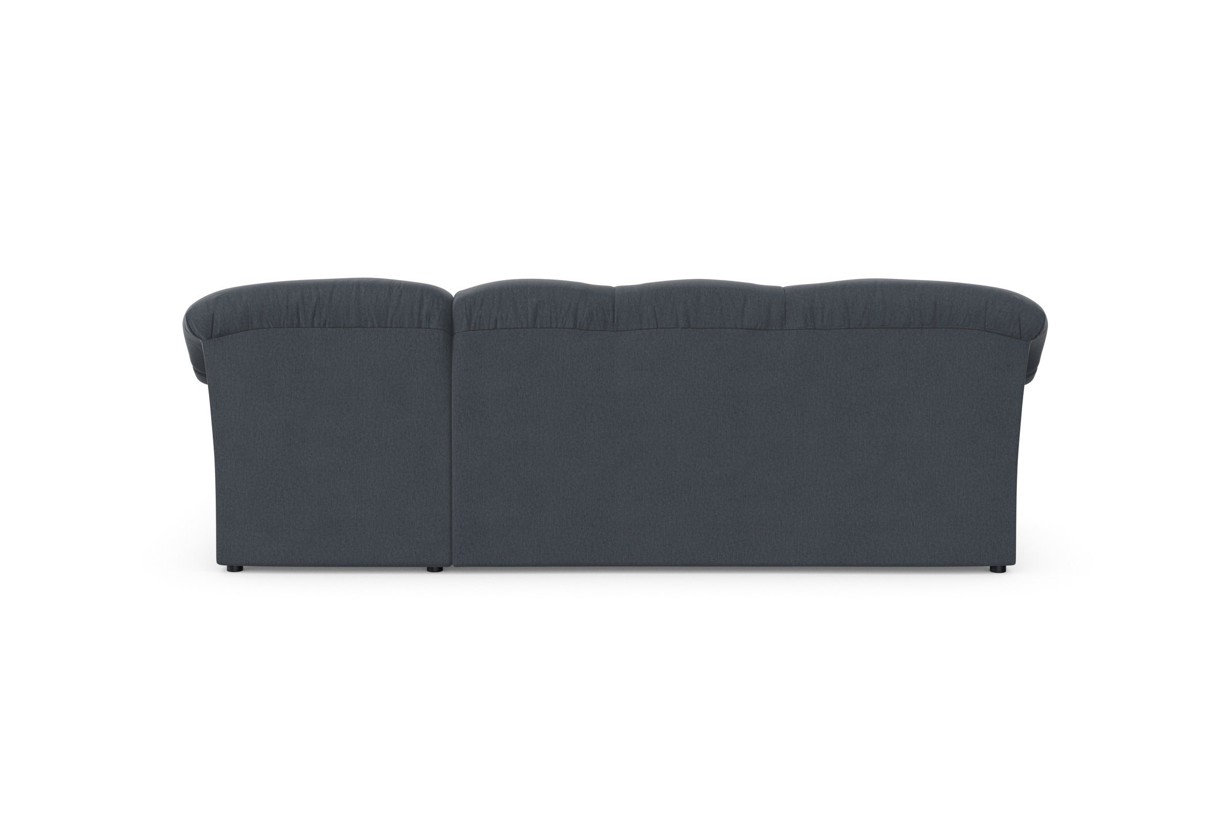 DOMO collection Ecksofa »Pegnitz, elegante Rückensteppung, kompakte Stellmaße 238/141cm, L-Form«, wahlweise mit Bettfunktion