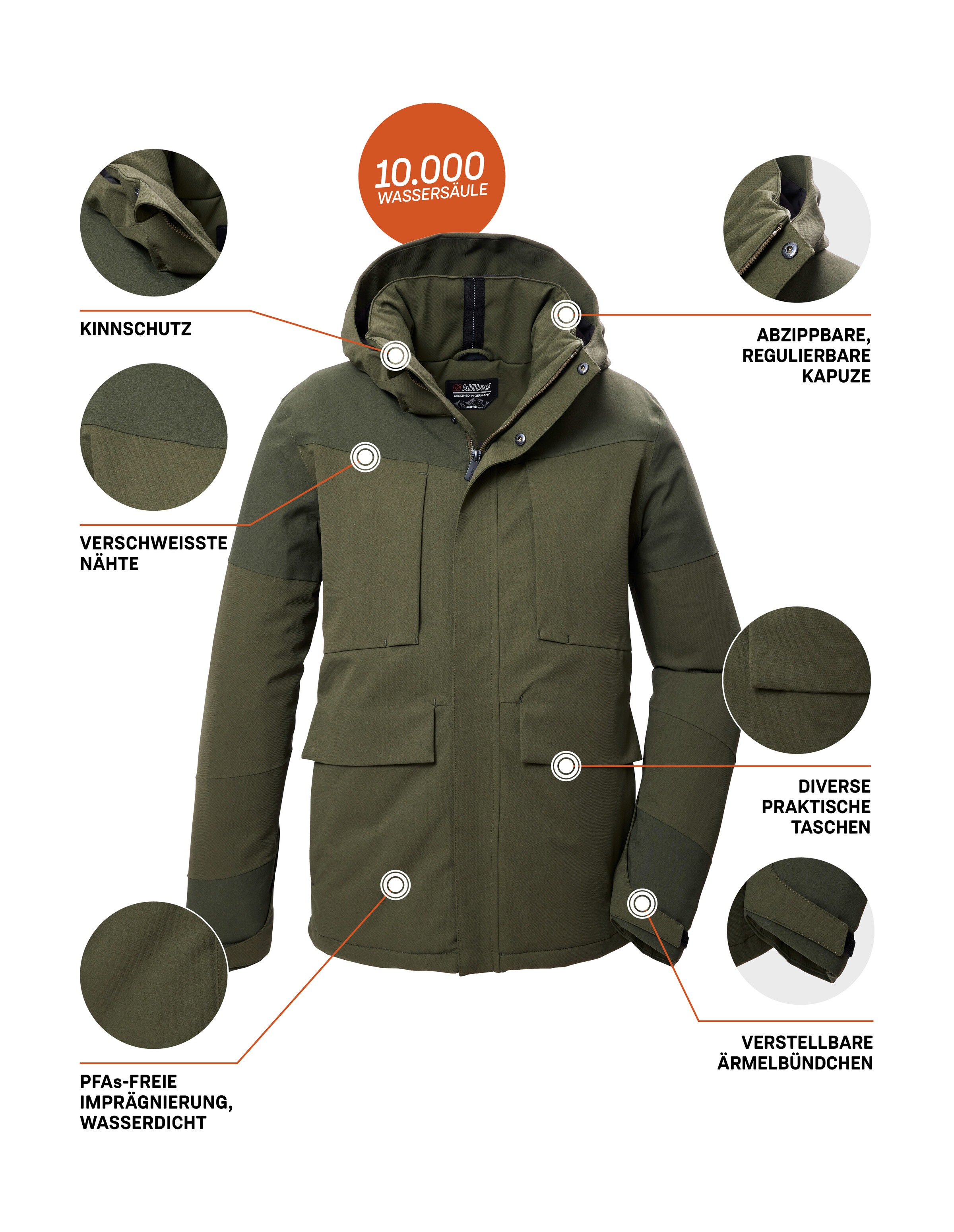 Killtec Funktionsjacke »KOW 81 MN JCKT«