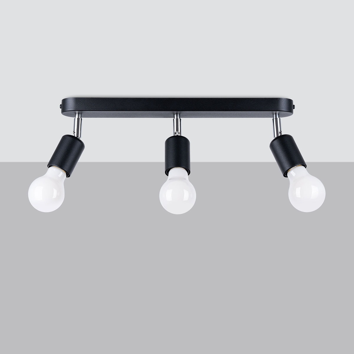 SOLLUX lighting Deckenleuchte »FORNES«, 3 flammig, Leuchtmittel E27   ohne günstig online kaufen