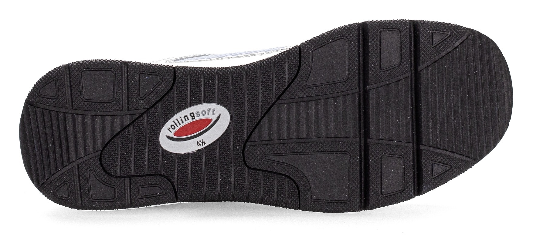 Gabor Rollingsoft Keilsneaker  , Freizeitschuh, Halbschuh, Schnürschuh mit gepolstertem Schaftrand