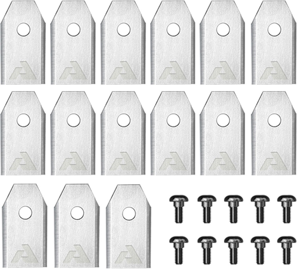 Anthbot Mährobotermesser »90ANT-BladeAccPack15/10« Ersatzklingen-Set für Mähroboter, 15 Klingen + 10 Schrauben