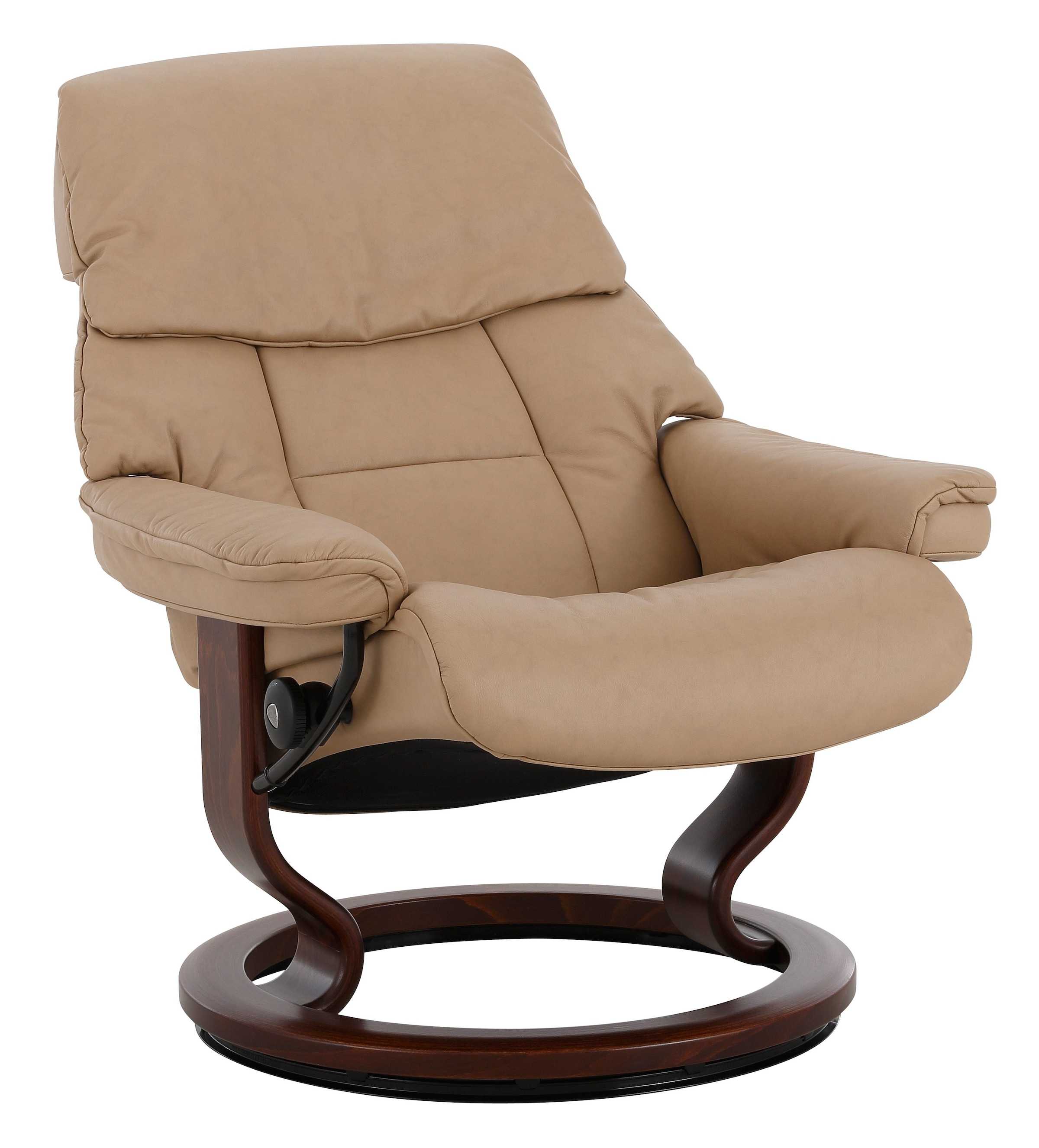 Stressless® Relaxsessel »Ruby«, (Set), mit Classic Base, Größe L, Gestell Eiche, Wenge, Braun & Schwarz