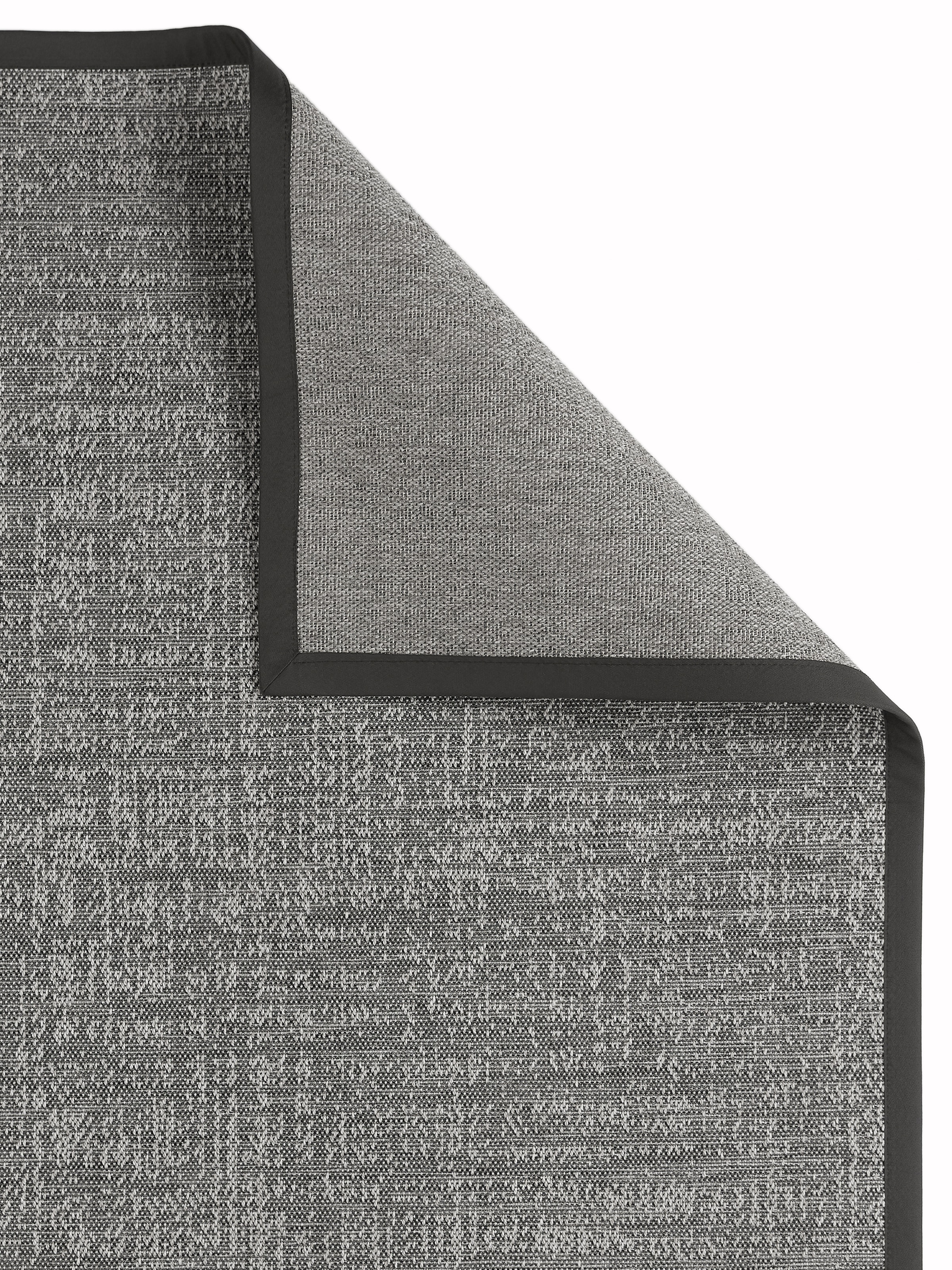 Dekowe Teppich »Basic S2 Chiffron« rechteckig 10 mm Höhe meliert, moderne Optik, mit Bordüre, In- und Outdoor geeignet