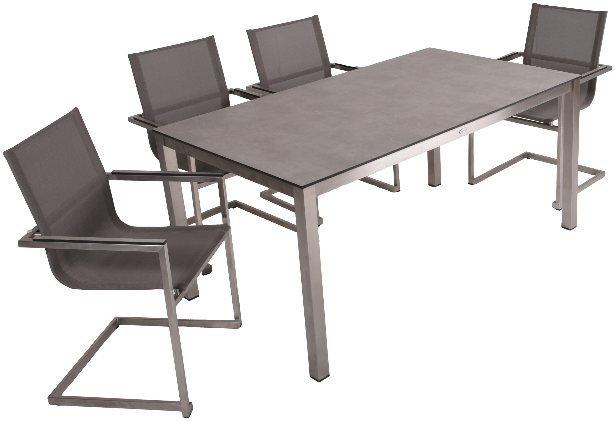 Garden Pleasure Garten-Essgruppe »SIENNA« 5 Stk. tlg. robustes Tischdesign günstig online kaufen