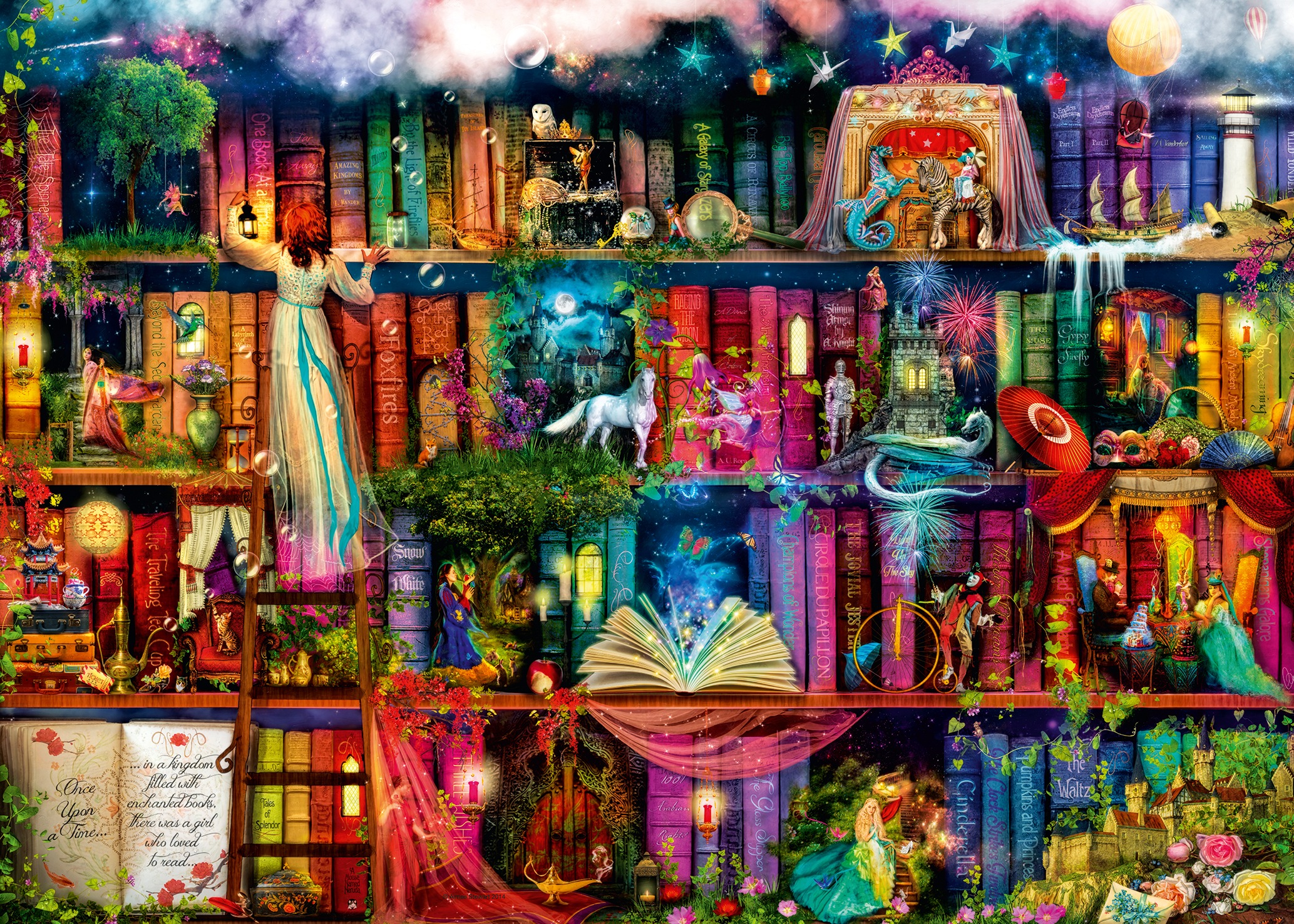 Ravensburger Puzzle »Magische Märchenstunde«, Made in Germany