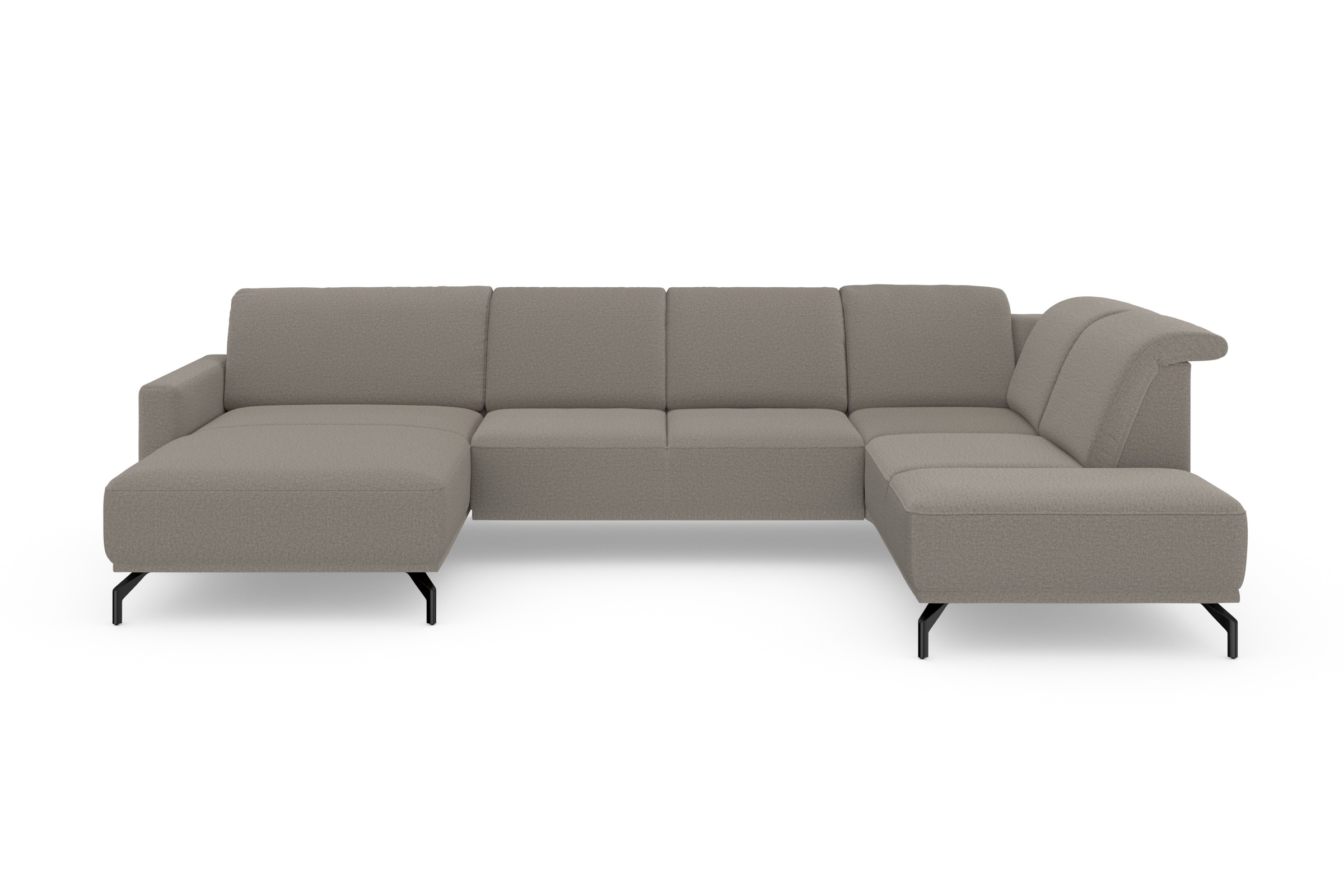 sit&more Wohnlandschaft »Bailando U-Form«, wahlweise mit Kopfteilverstellung und Vorziehsitz, motorisch