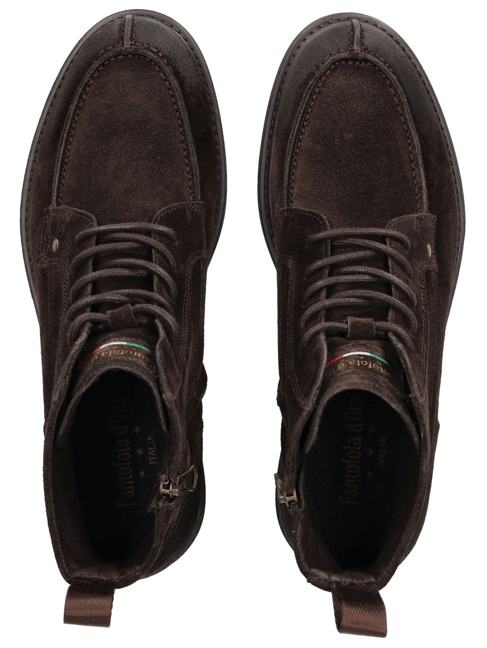 Pantofola d´Oro Schnürstiefelette »Pantofola d'Oro Stiefelette Veloursleder«