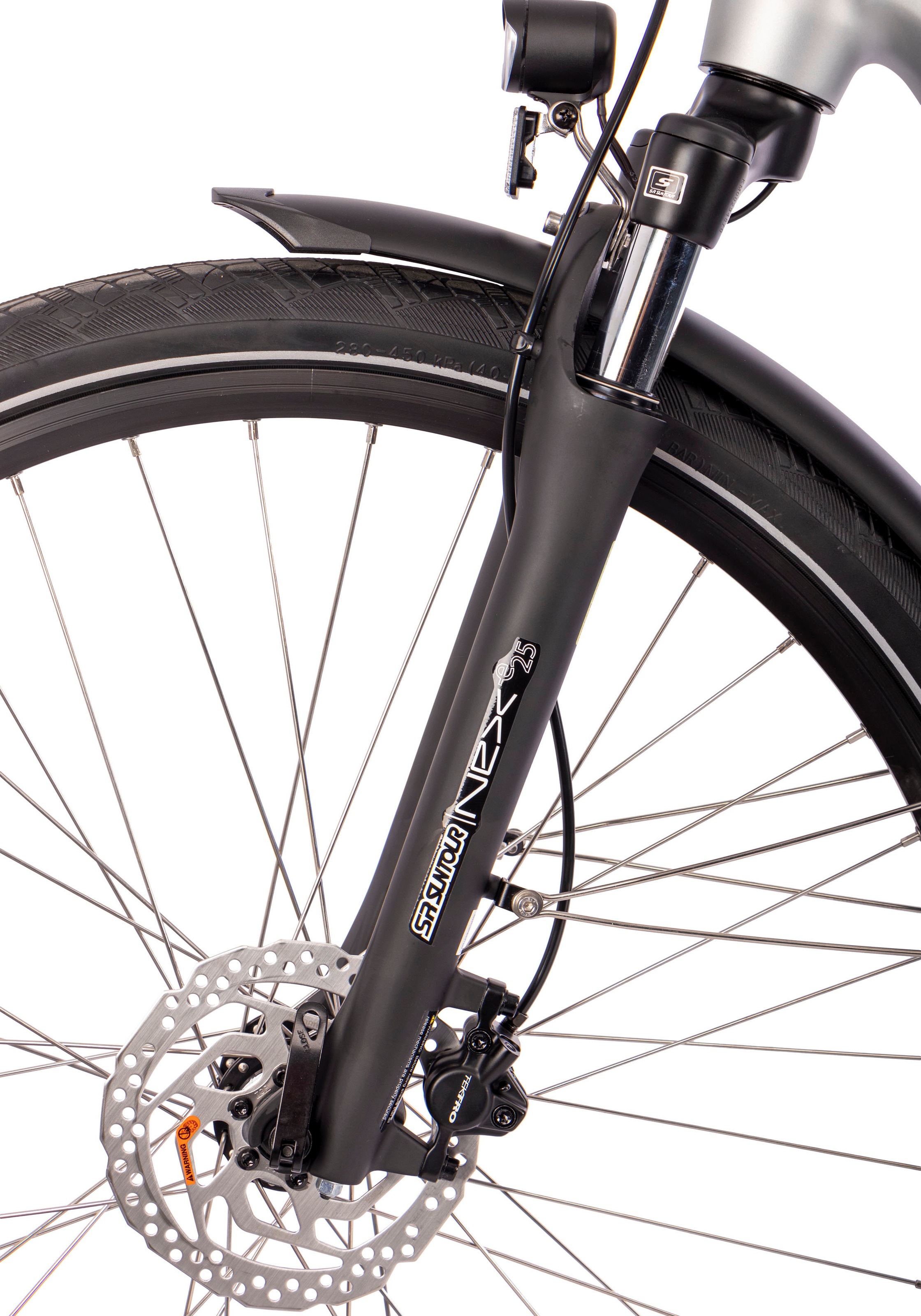 SAXONETTE »Quantum Plus« 8 Gang Shimano Nexus Schaltwerk Kettenschaltung Mittelmotor 250 W Pedelec, Elektrofahrrad für Damen u. Herren