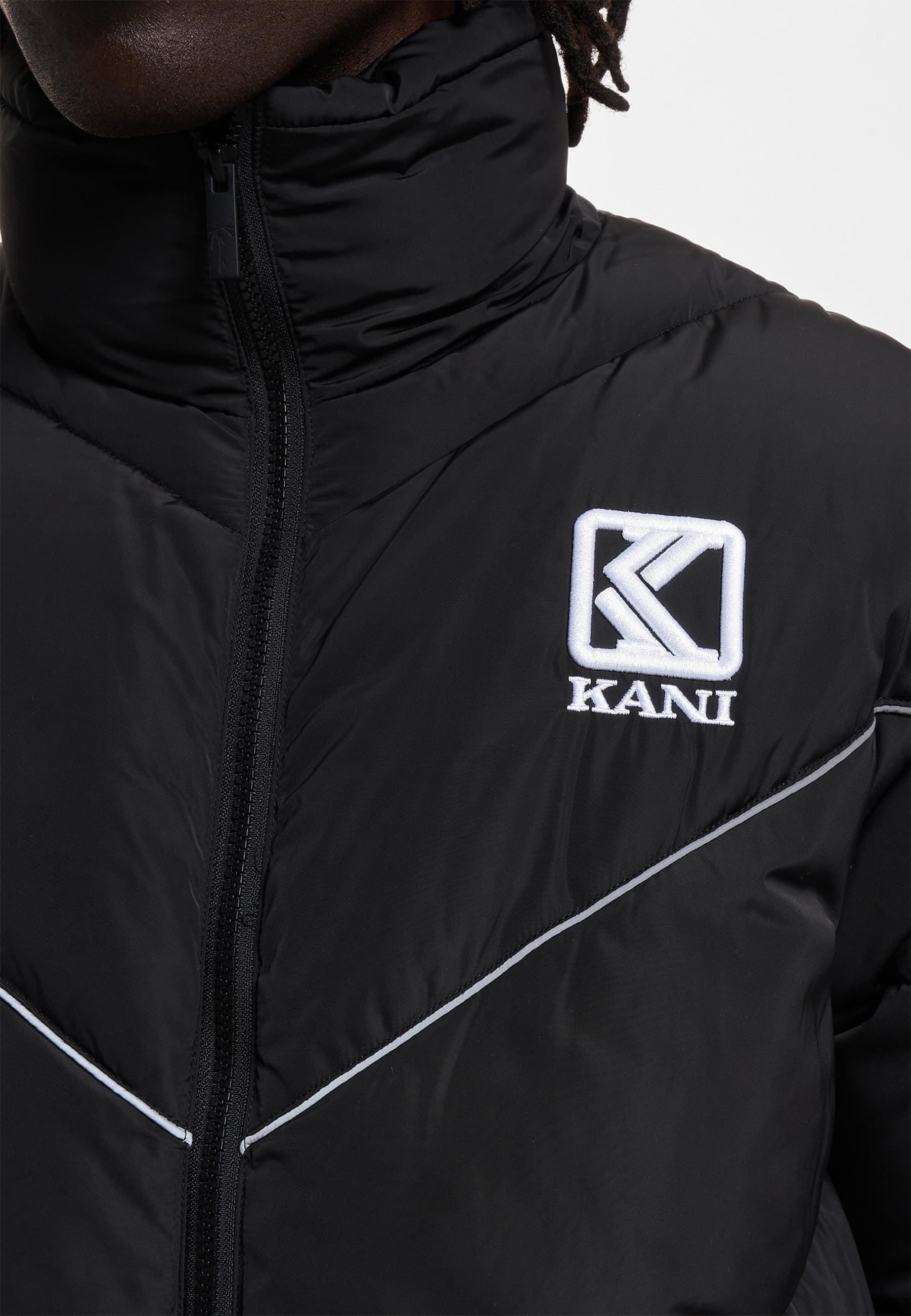Karl Kani Winterjacke »Karl Kani Damen KM233-043-1 KK Og Puffer Jacket« 1 Stk. tlg. ohne Kapuze