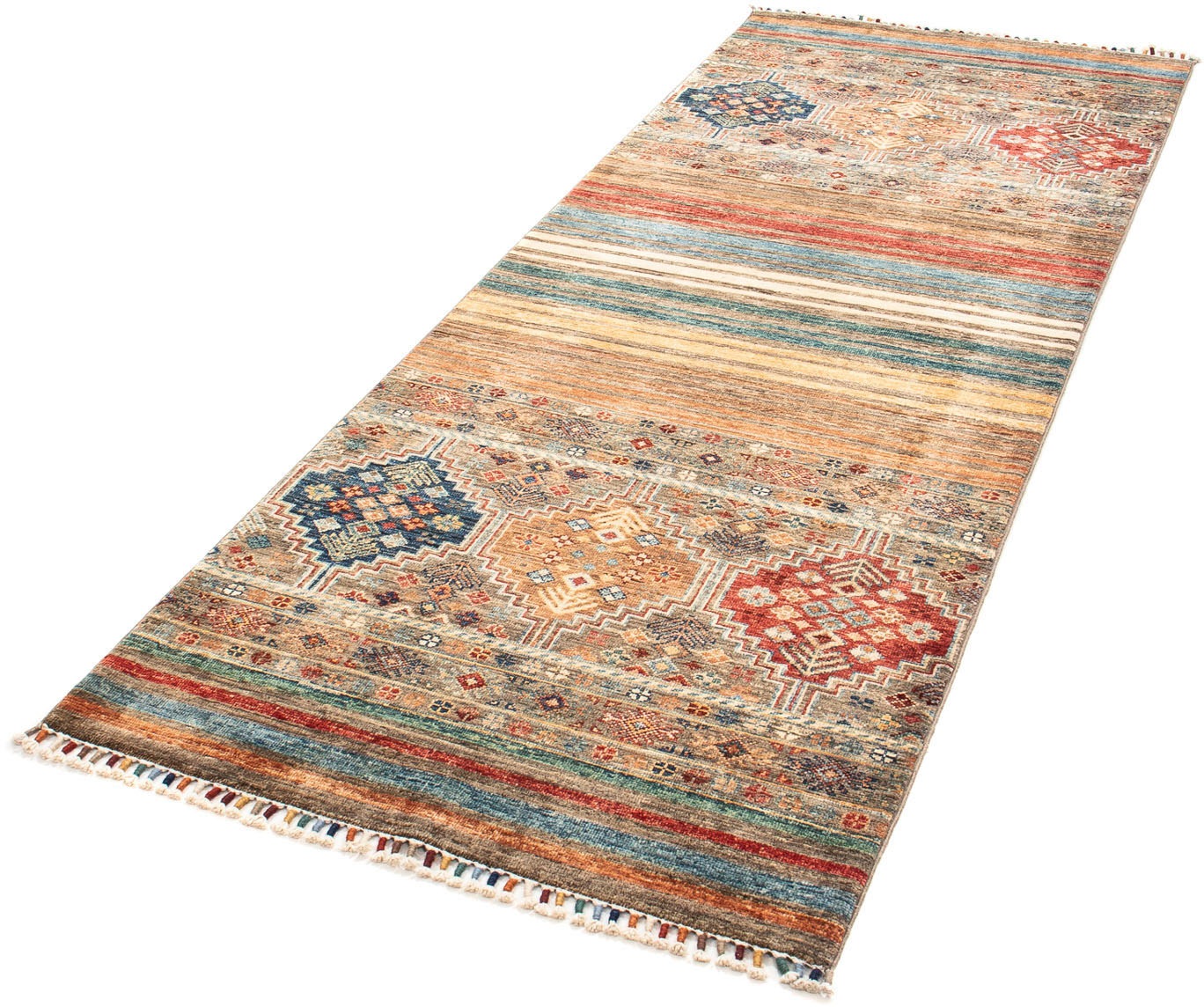 morgenland Orientteppich »Ziegler - 232 x 84 cm - mehrfarbig«, rechteckig, günstig online kaufen