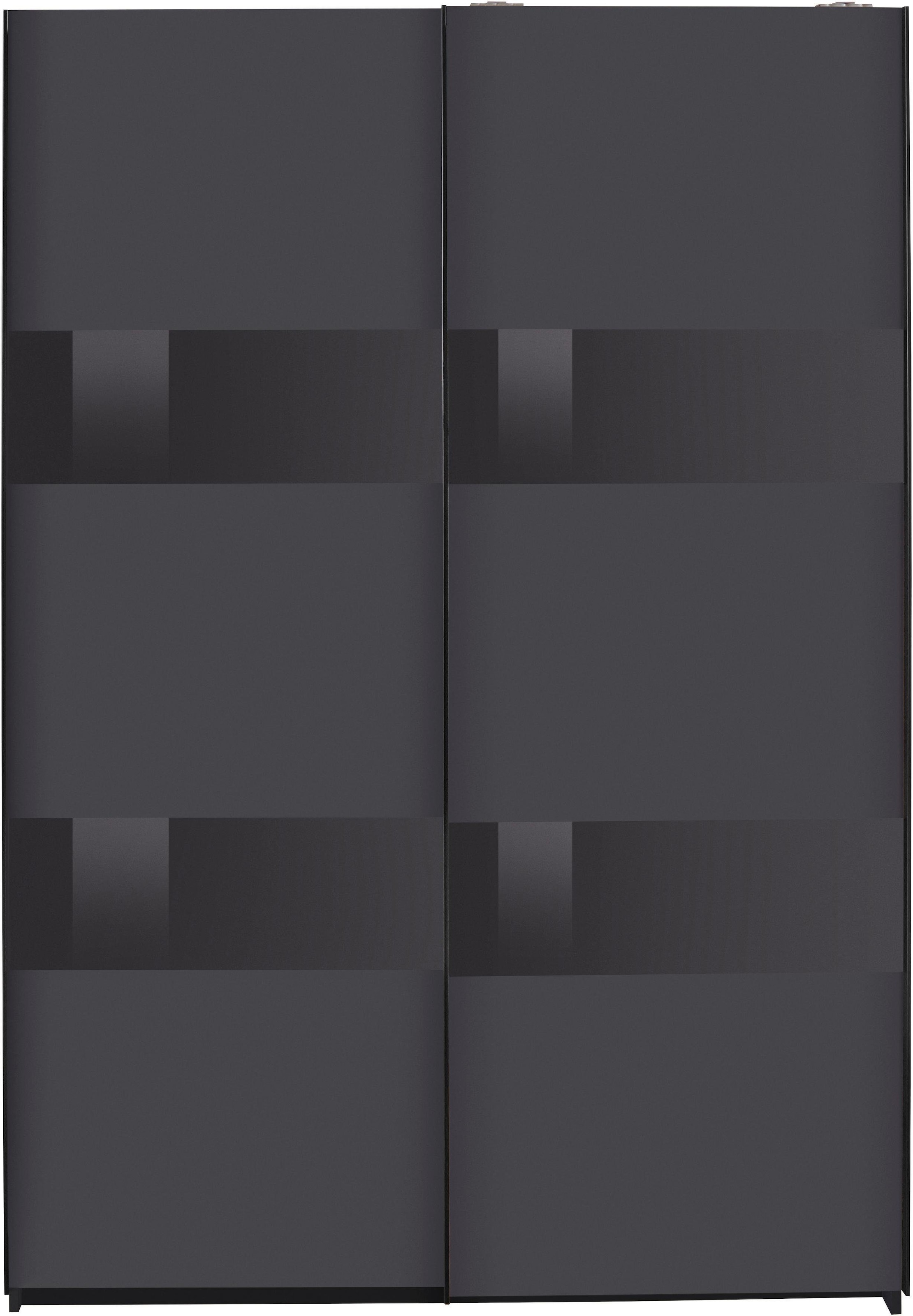 Wimex Schwebetürenschrank »Altona« mit Glaselementen und zusätzlichen Einlegeböden