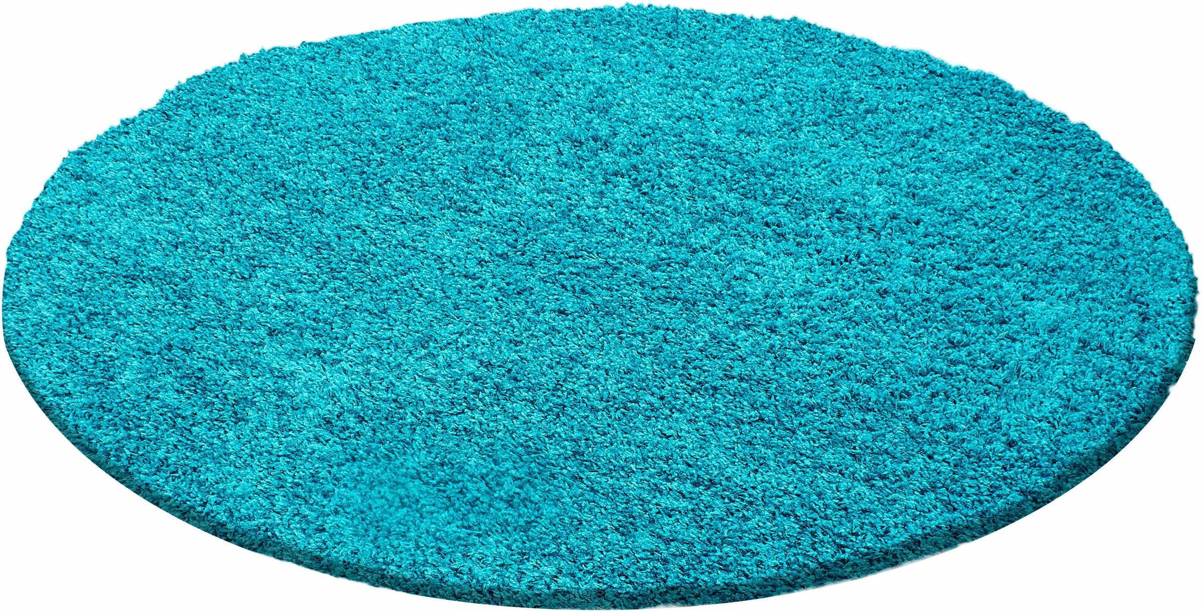 Ayyildiz Teppiche Hochflor-Teppich »Life Shaggy 1500«, rund, 30 mm Höhe, au günstig online kaufen