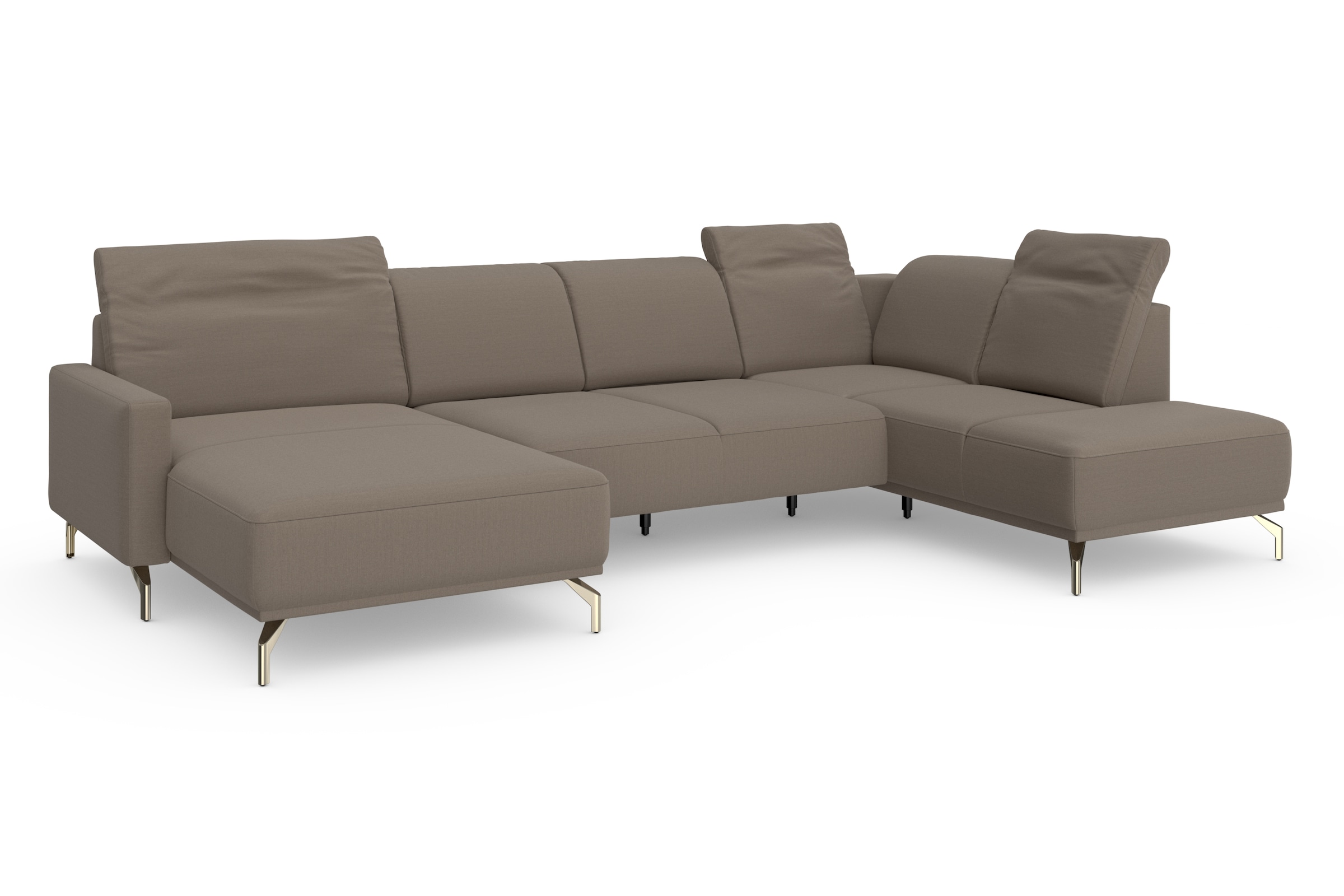 sit&more Wohnlandschaft »Bailando U-Form«, wahlweise mit Kopfteilverstellung und Vorziehsitz, motorisch