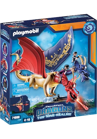 Playmobil® Konstruktions-Spielset »Dragons: The Nine Realms - Wu & Wei mit Jun... kaufen