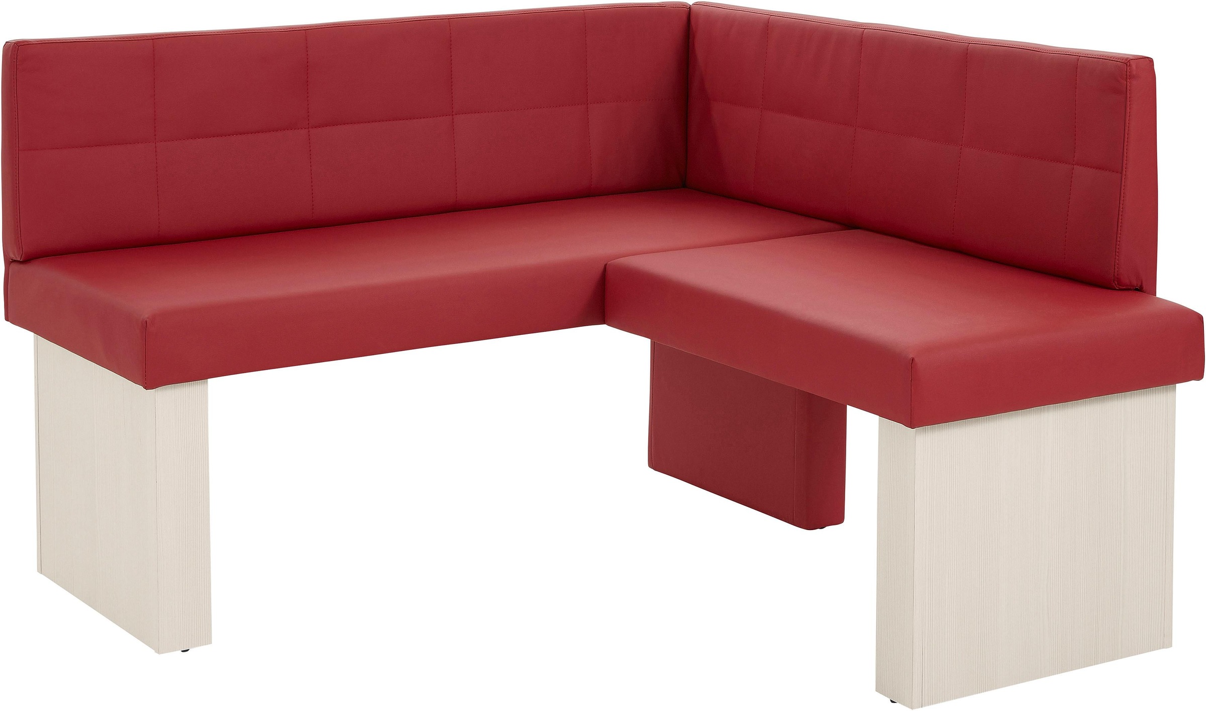 massivline&more Eckbank "Anna 2" Schenkel gleichschenkelig 130 cm günstig online kaufen