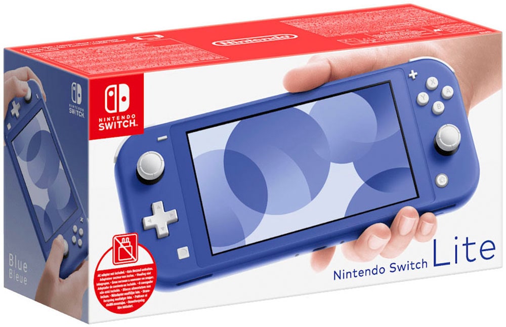 NINTENDO SWITCH Spielekonsole »Lite (ohne Netzteil)« 32 GB Blau