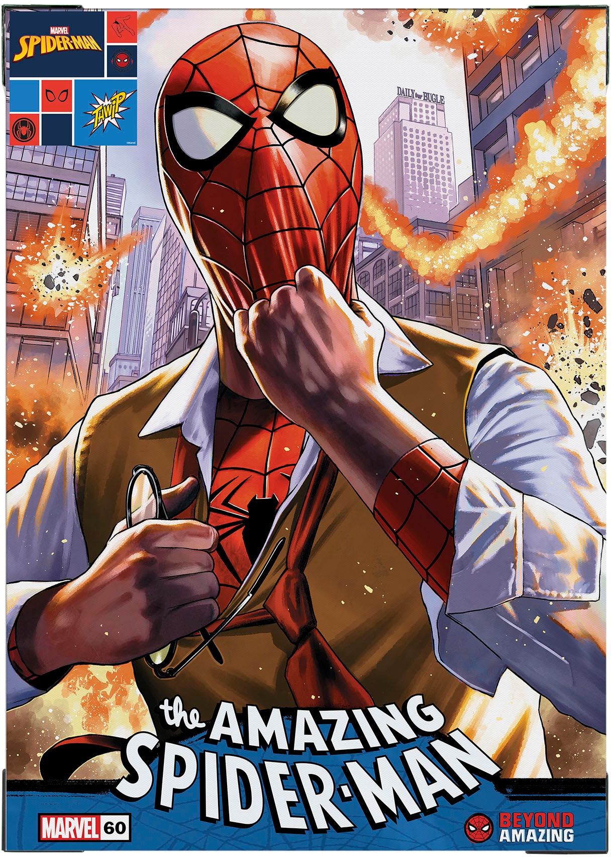 MARVEL Leinwandbild »Spiderman The Amazing«, (1 St.)