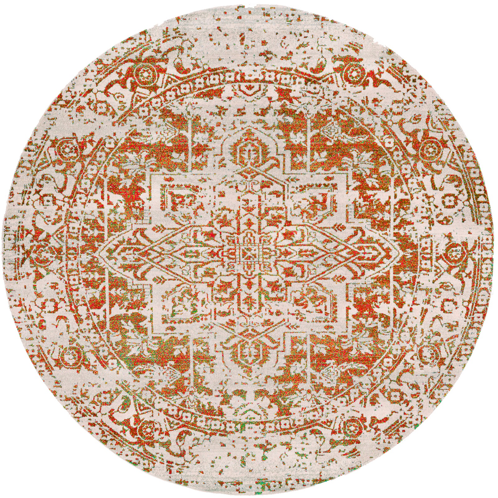 Livabliss Teppich »SYRACUSA«, rund, 11 mm Höhe, ⌀160cm günstig online kaufen