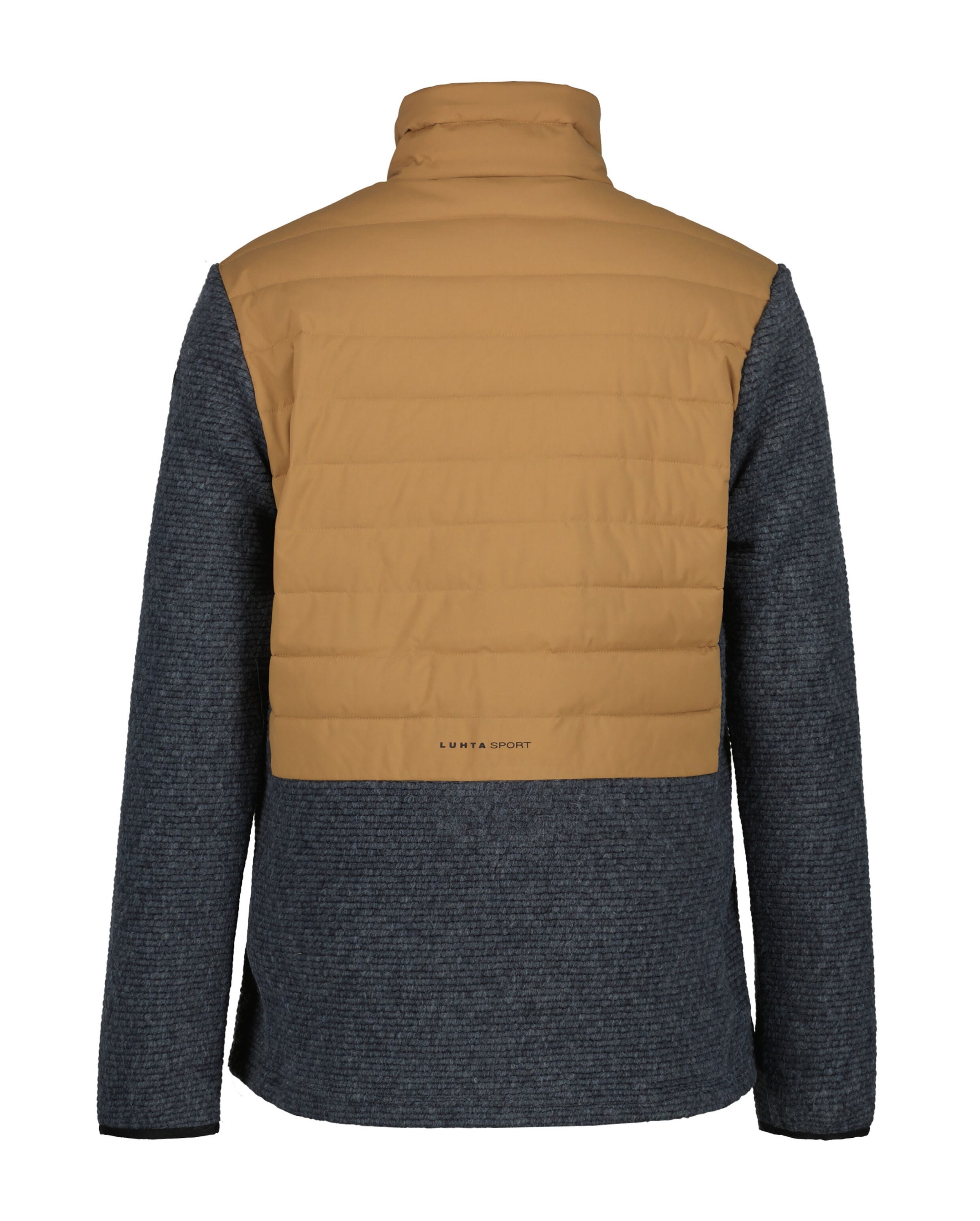 Luhta Hybridjacke »H STEPP/SWEATJACKE ANTTOLA« im Materialmix aus Steppware und Strickfleece, mit Stehkragen